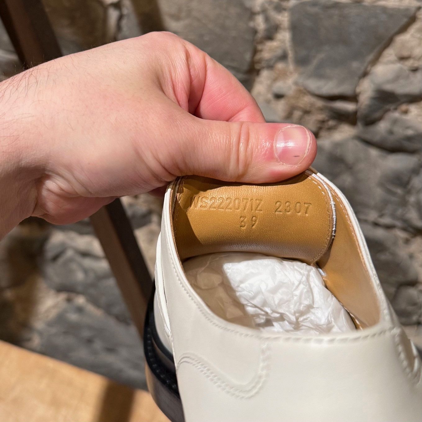 Hermes Hermès White First Derby Kelly Buckle Shoes Size US 9 / IT 39 - 11 Thumbnail