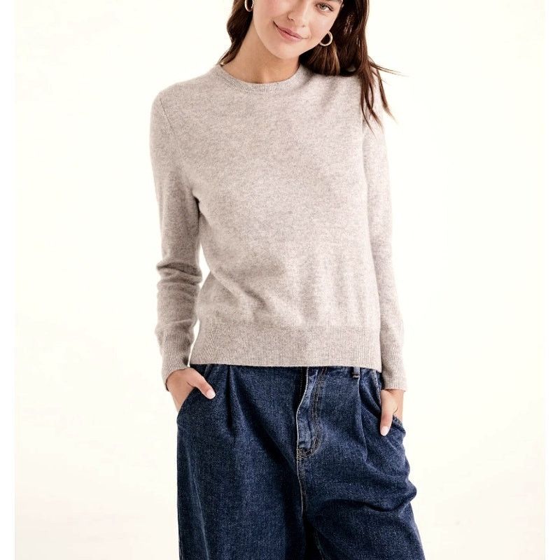 NAADAM Naadam Women's Cement The Original Cashmere Sweater Size XXS Size XXS / US 00 / IT 34 - 1 Thumbnail