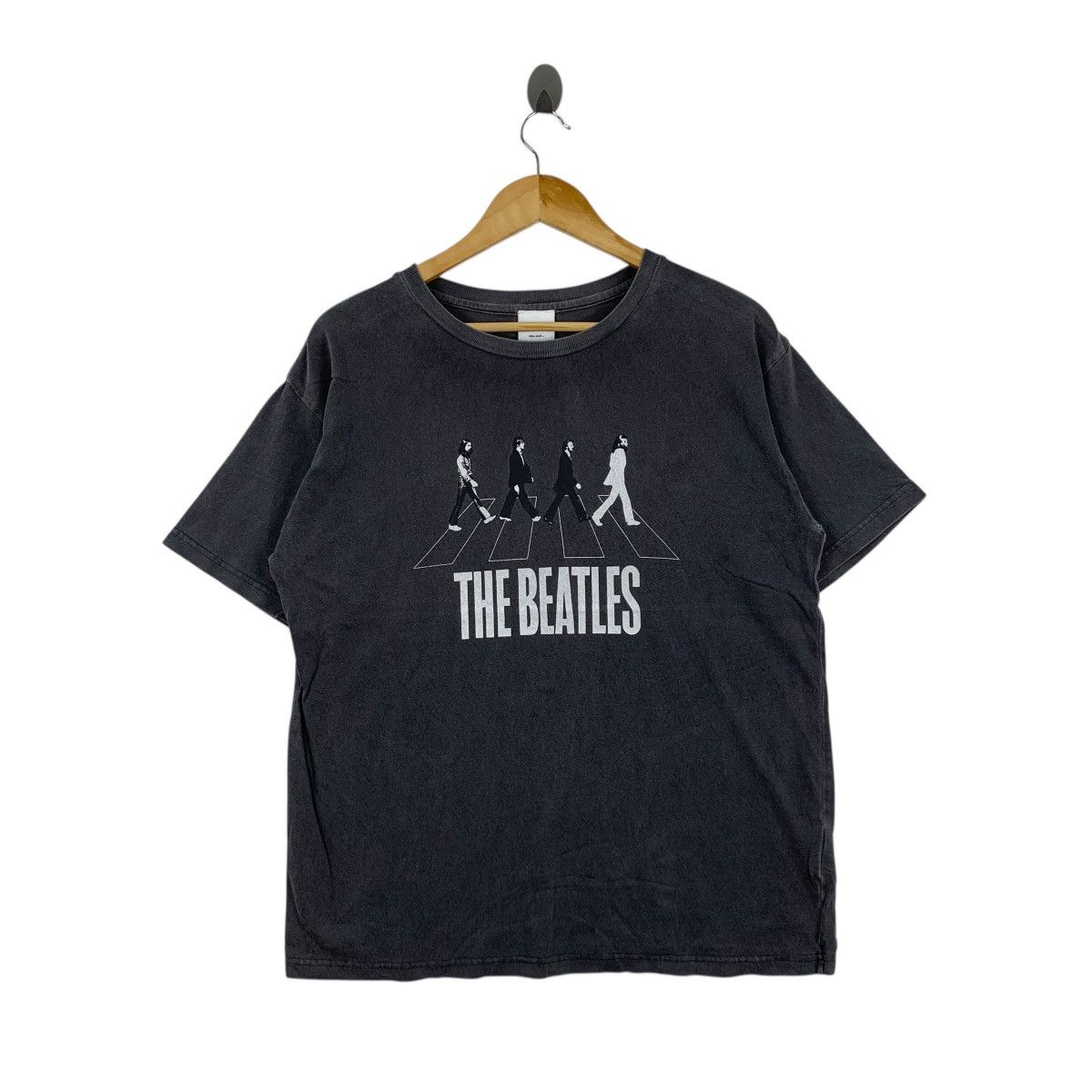 Vintage THE BEATLES Abbey Road English Rock Album Apple T-Shirt Size US M / EU 48-50 / 2 - 1 Thumbnail