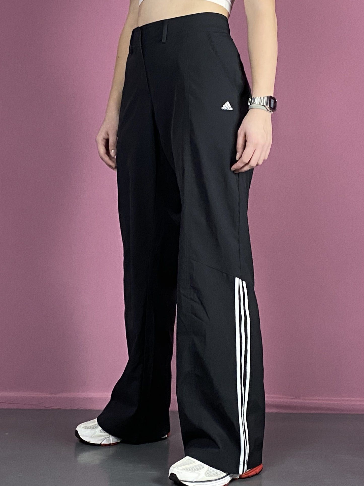 Adidas × Vintage Adidas Vintage Women's High Waist Track Pants - M Size 30" / US 8 / IT 44 - 1 Thumbnail
