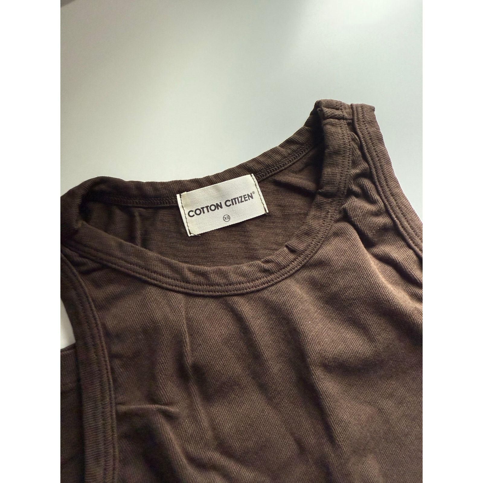 COTTONCITIZEN New Cotton Citizen Tokyo Tank - Brown - XS - $113 Size XS / US 0-2 / IT 36-38 - 4 Thumbnail