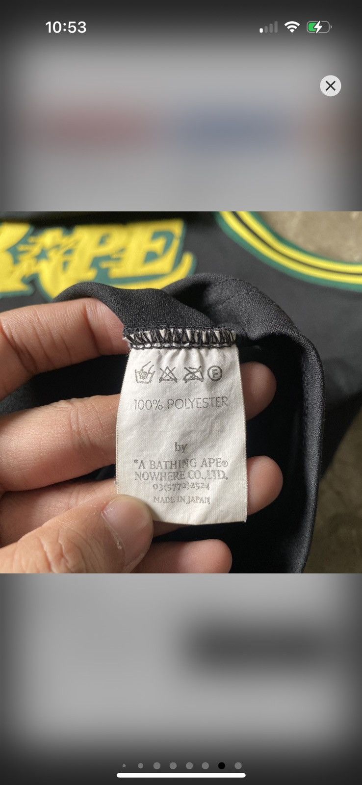 Bape × Nigo Bape - OG - Sta 04 Jersey Nigo Era Size US M / EU 48-50 / 2 - 8 Thumbnail
