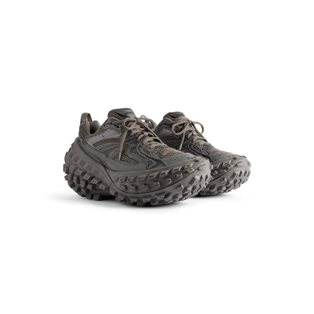 Balenciaga o1srvl11e0225 Bouncer Sneakers in Grey/Brown Size US 6 / EU 39 - 2 Thumbnail