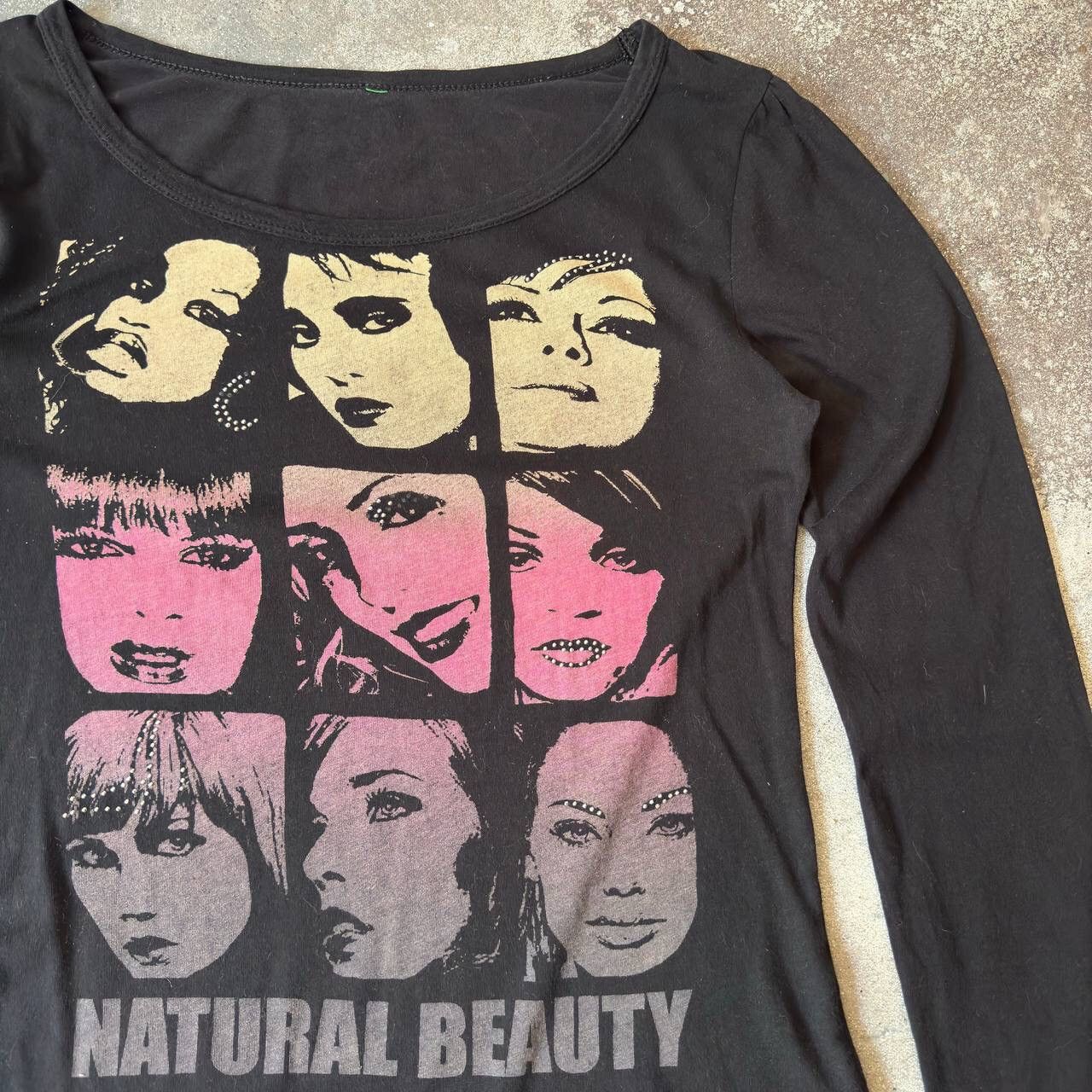 Hysteric Glamour × Japanese Brand × Vintage Amazing Glamour Faces Vintage T-Shirt Size M / US 6-8 / IT 42-44 - 4 Thumbnail