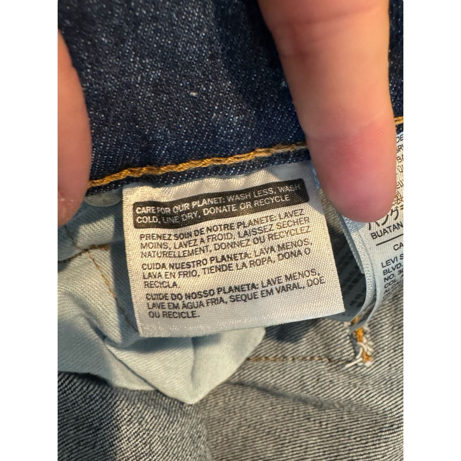 Levi's Levi’s Men's 513 Slim Straight Denim Pants W38xL32 Stretch Size US 38 / EU 54 - 9 Thumbnail