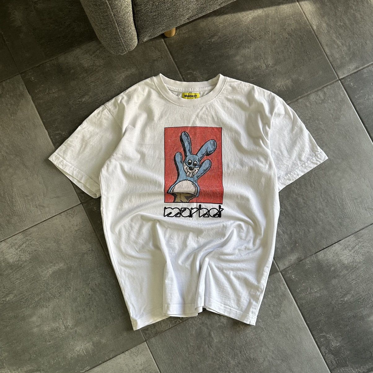 Japanese Brand × Market × Vintage Vintage Japanese Style Market T-shirts Rabbit Cartoon Y2K Size US L / EU 52-54 / 3 - 3 Thumbnail