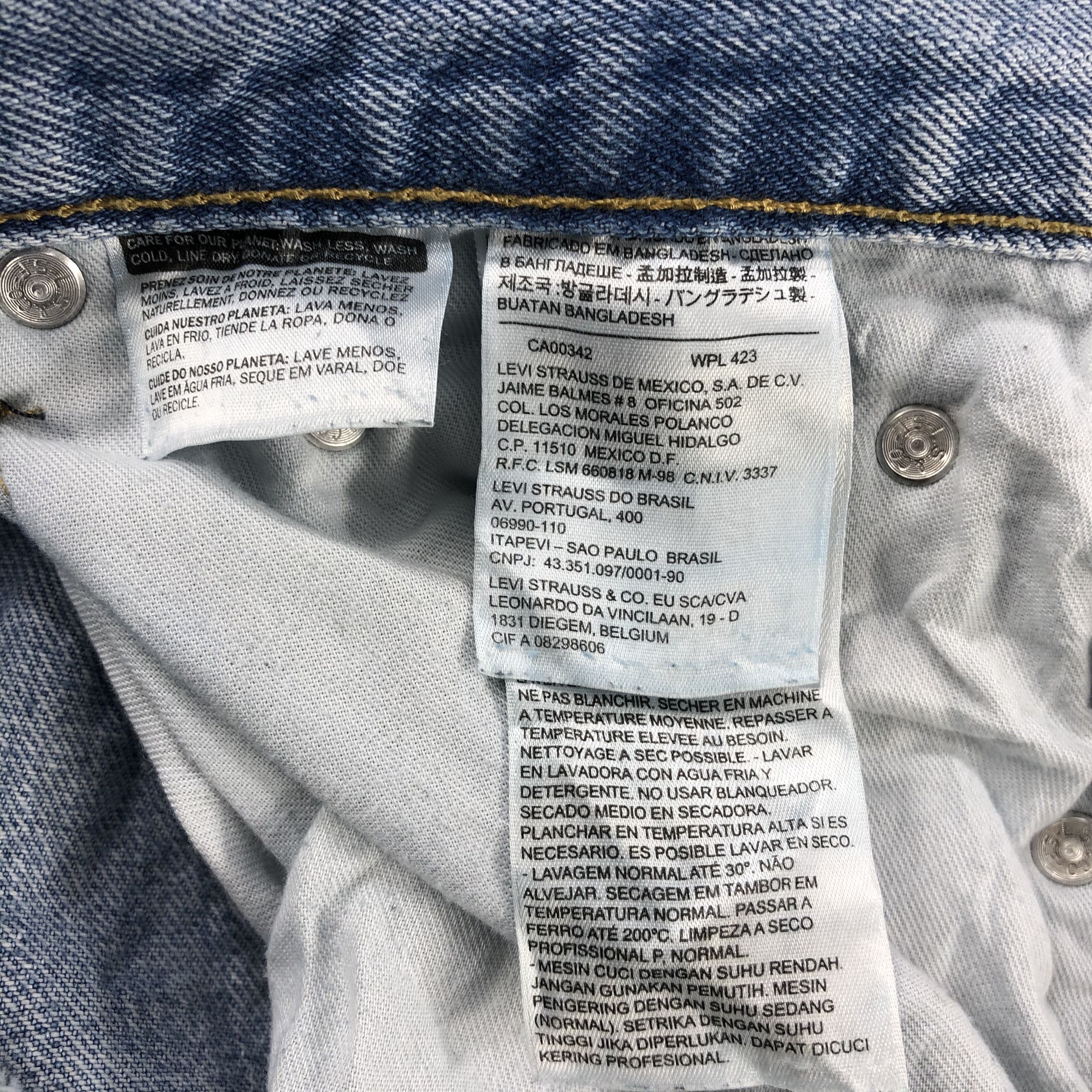 Levi's × Vintage Vintage Light Wash Levis 550 Jeans-JM2827 Size US 29 - 13 Thumbnail