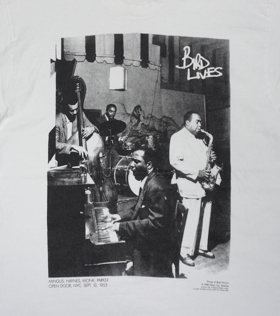 Vintage 90's USA Made Charlie Parker T-Shirt Vintage Size US L / EU 52-54 / 3 - 5 Thumbnail