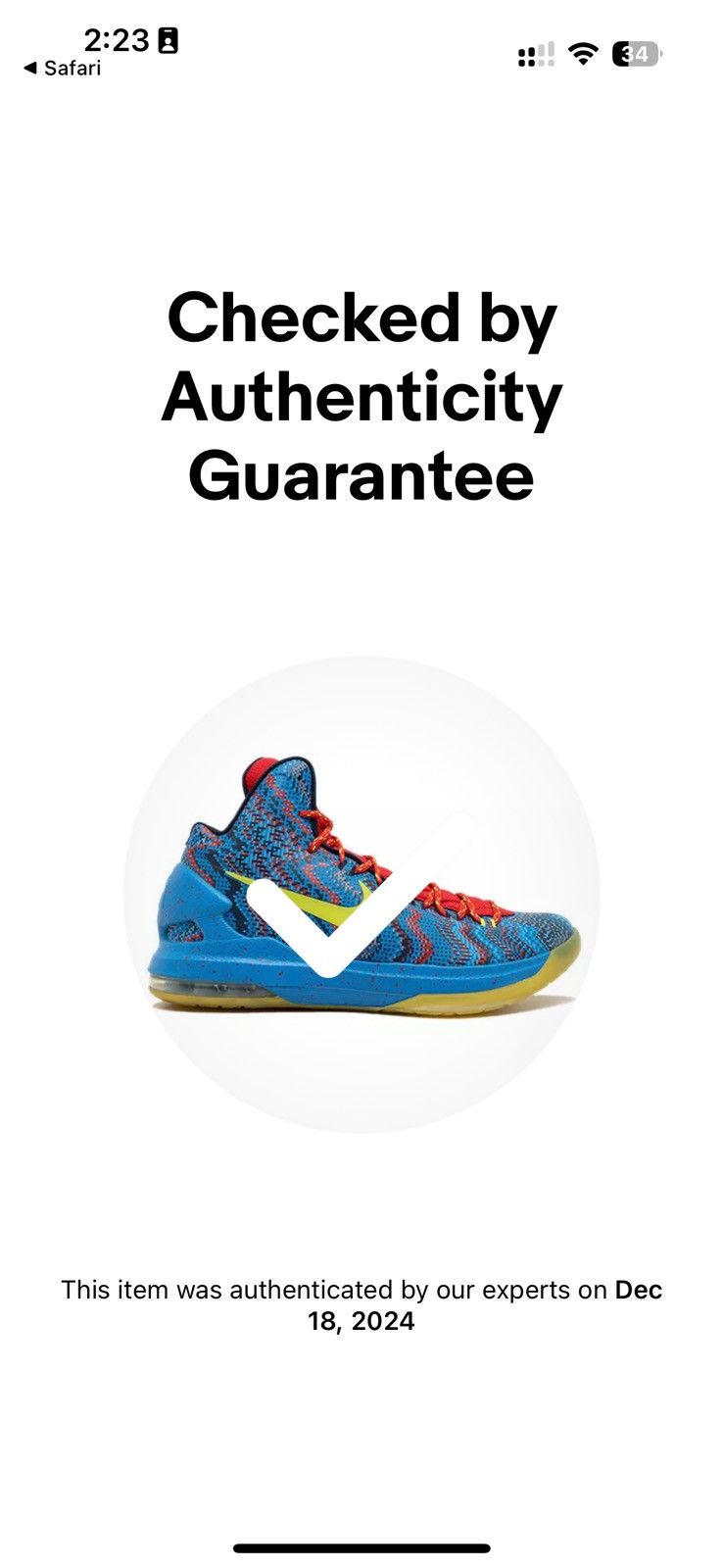 Nike Nike KD CHRISTMAS SIZE 12 ⚡️⚡️ Size US 12 / EU 45 - 5 Thumbnail