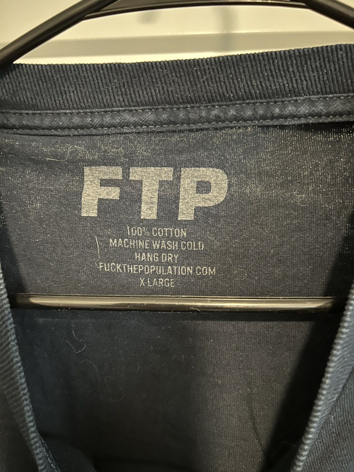 Fuck The Population FTP Graffiti Tshirt Size US XL / EU 56 / 4 - 3 Thumbnail