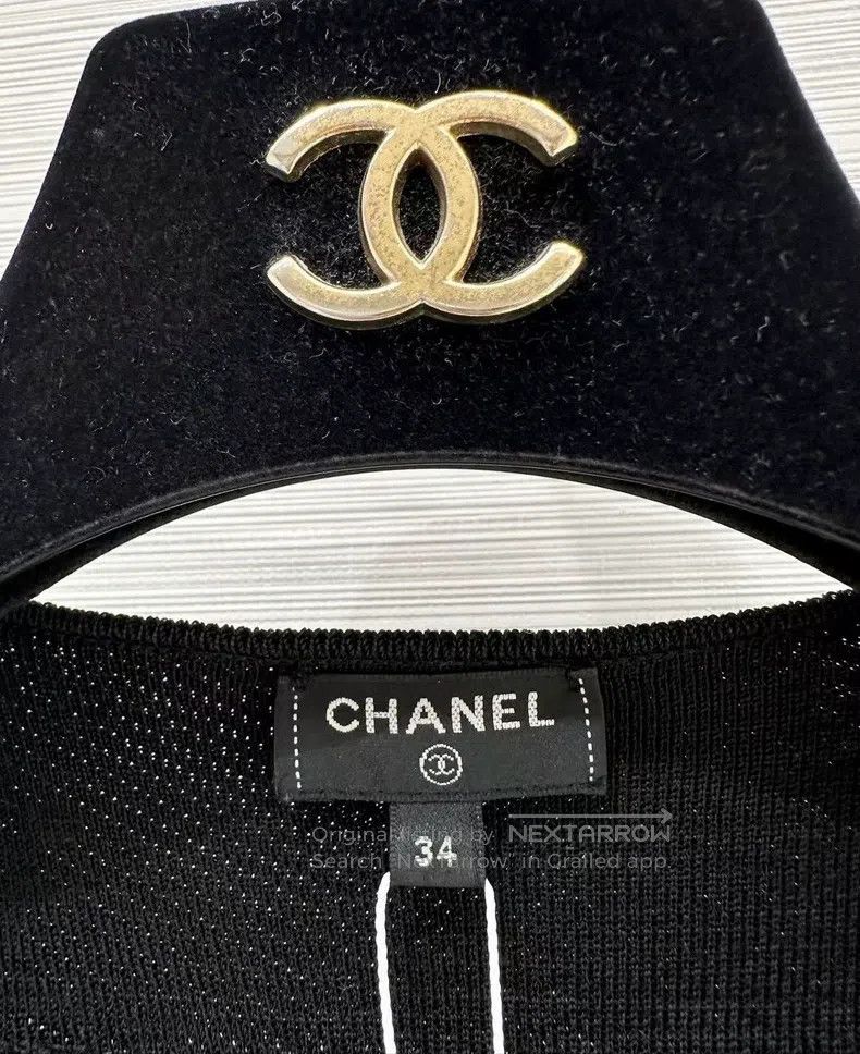Chanel Chanel Knitted tie-up cardigan coat Size XXS / US 00 / IT 34 - 5 Thumbnail