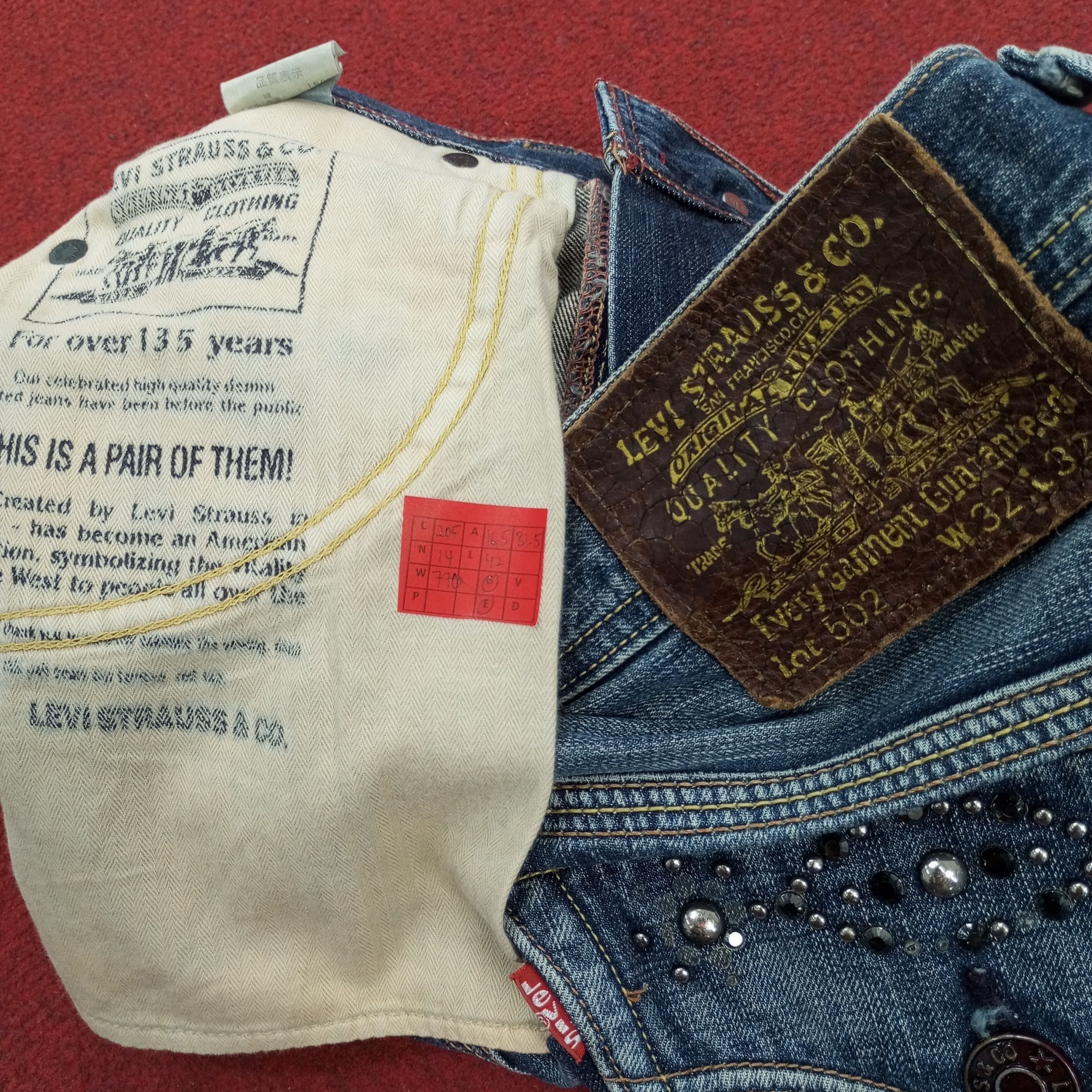 Levi's × Vintage Levis Streetwear Fashion Style Jeans Size US 33 - 16 Thumbnail