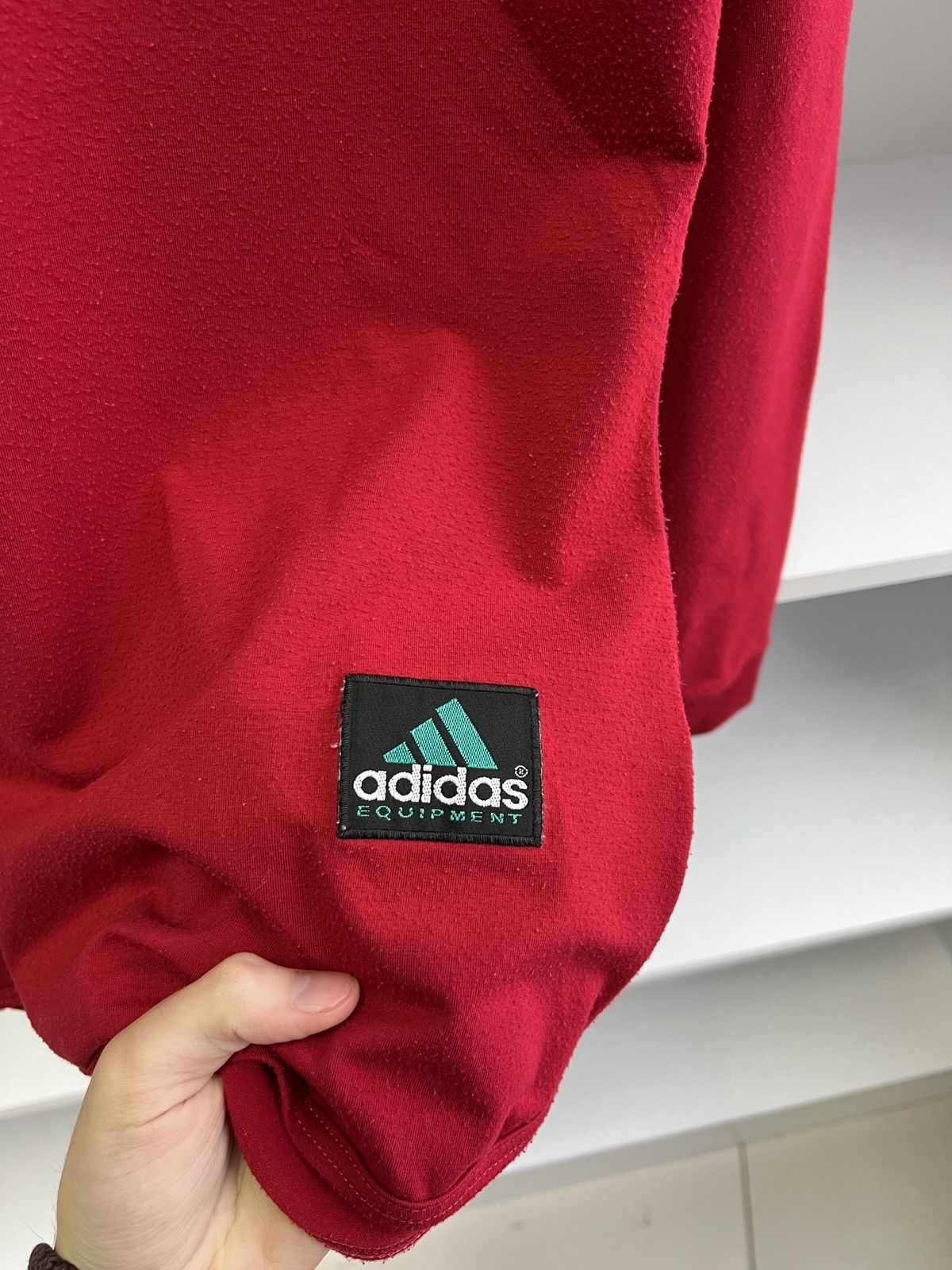 Adidas × Vintage Vintage Adidas Equipment Turtleneck Longsleeve Size US M / EU 48-50 / 2 - 9 Thumbnail