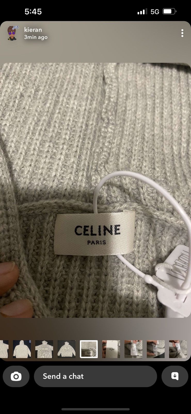 Celine Celine Hoodie Size US L / EU 52-54 / 3 - 5 Thumbnail