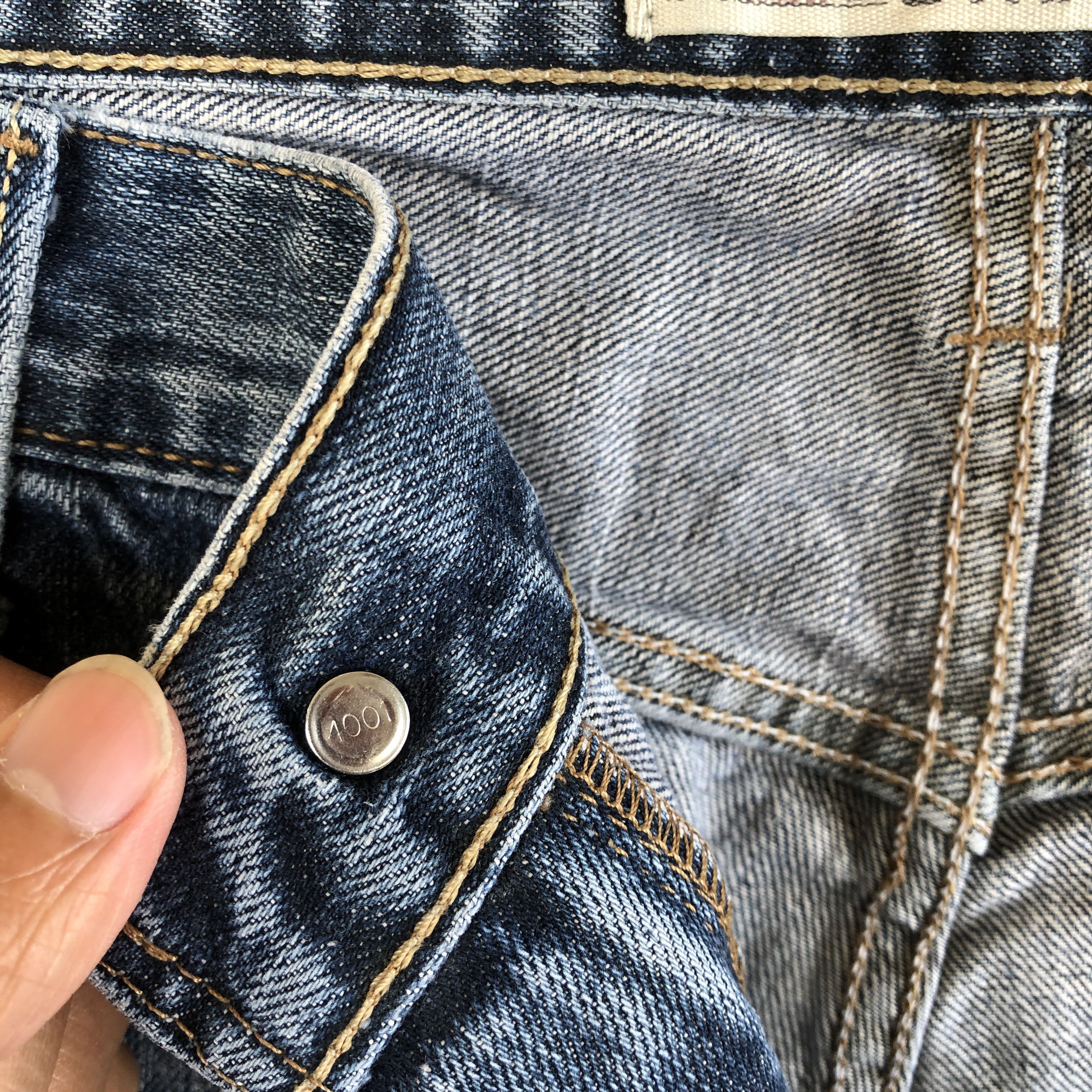 Levi's Vintage Distressed Levis Jeans Levi's 559 Painter Denim Size US 36 / EU 52 - 7 Thumbnail