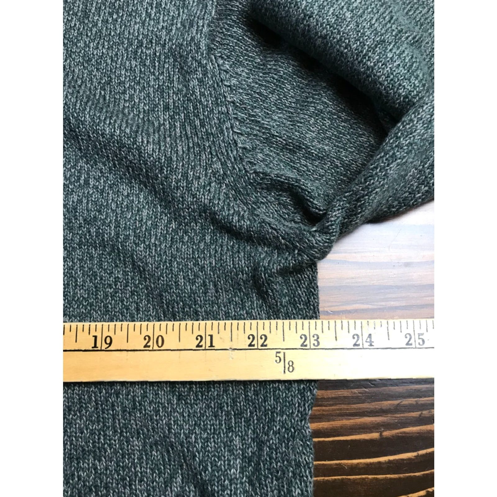 Vintage Latitude Sweater Men's Size Large V-Neck Pullover Long Sleeve Gray Tan Brown Knit Regular Fall Winter Casual Men Size US L / EU 52-54 / 3 - 4 Thumbnail