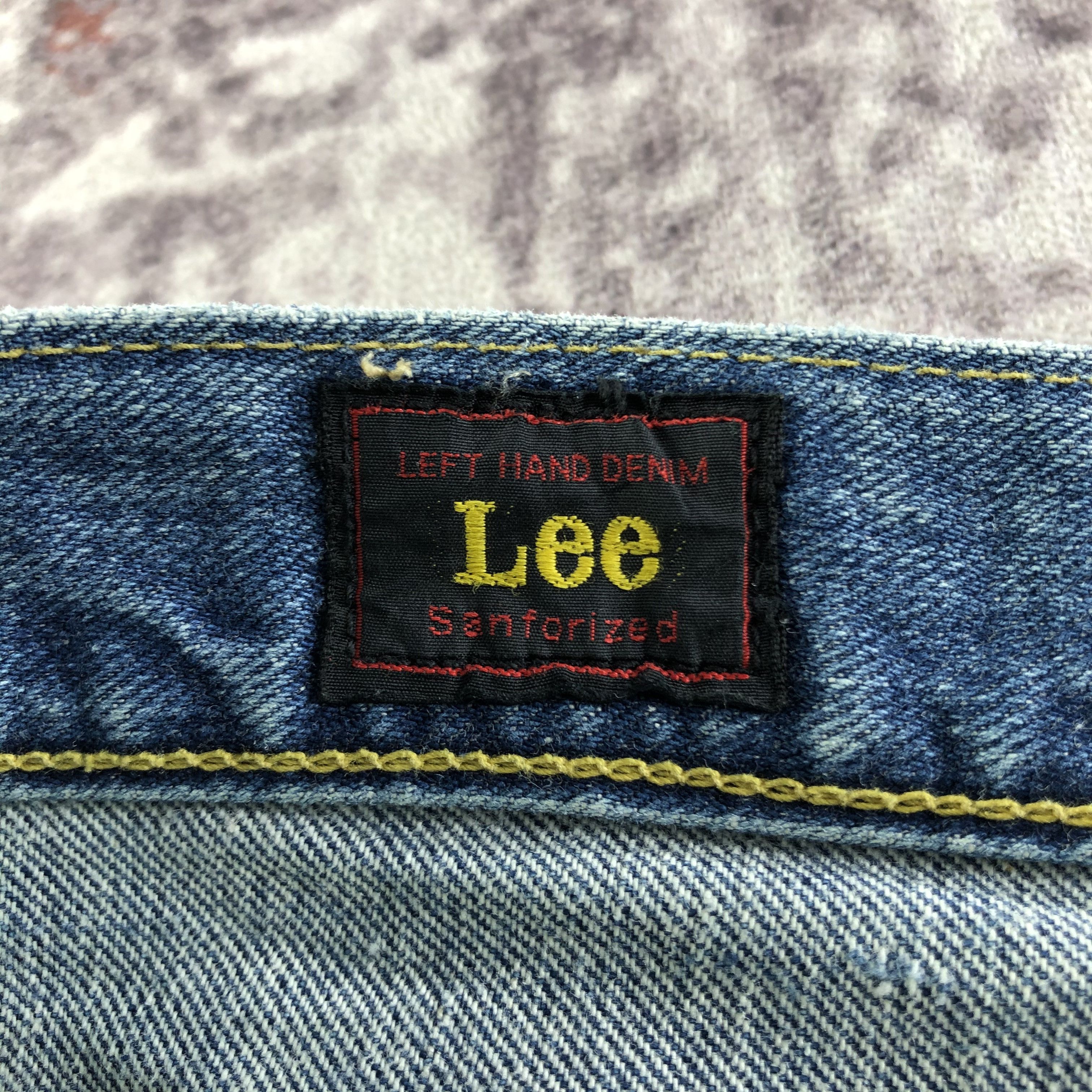 Lee Vintage Distress Lee Selvedge Jeans-JM3666 Size US 29 - 9 Thumbnail