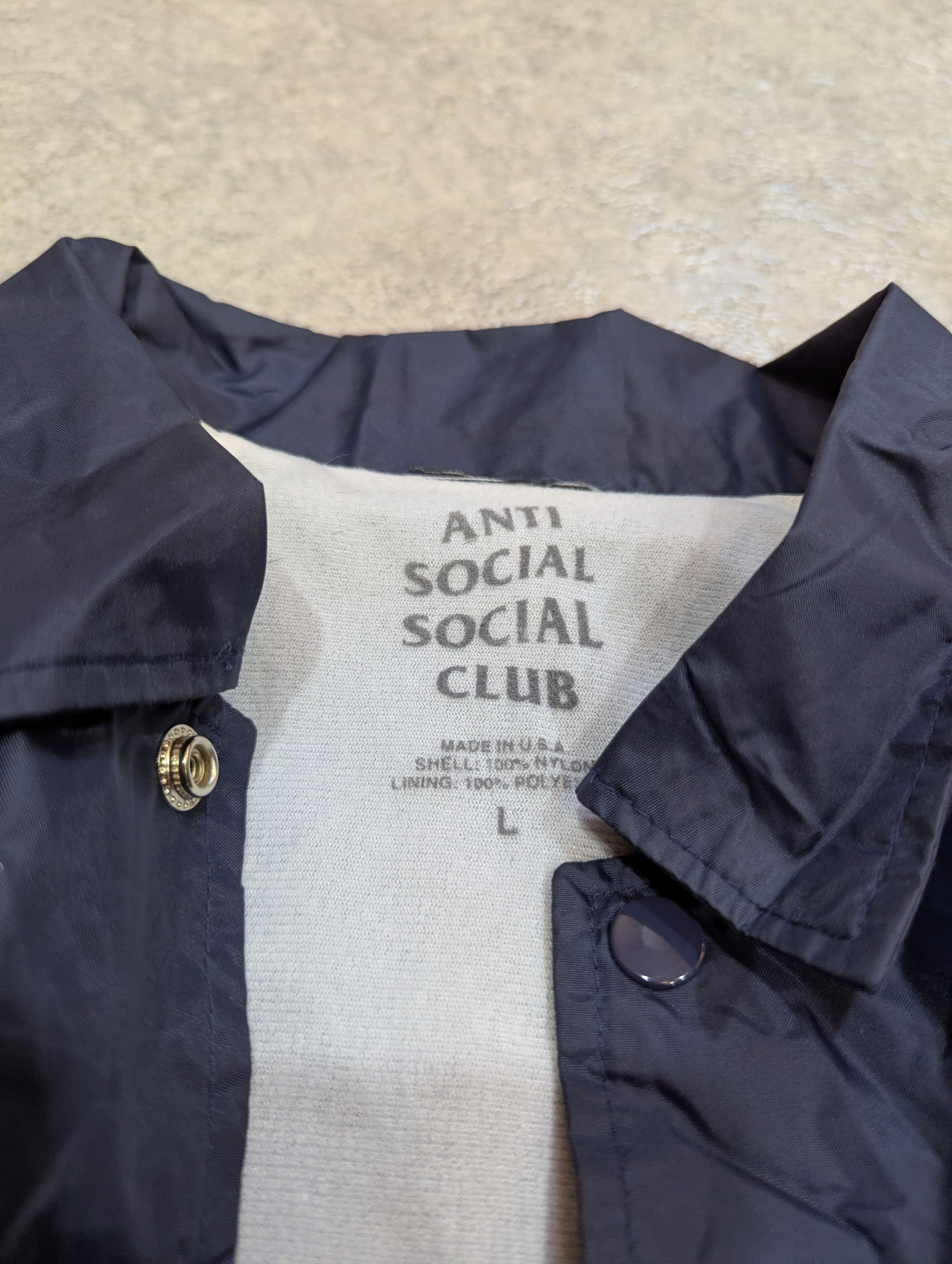 Anti Social Social Club Anti social Social Club Size US L / EU 52-54 / 3 - 6 Thumbnail