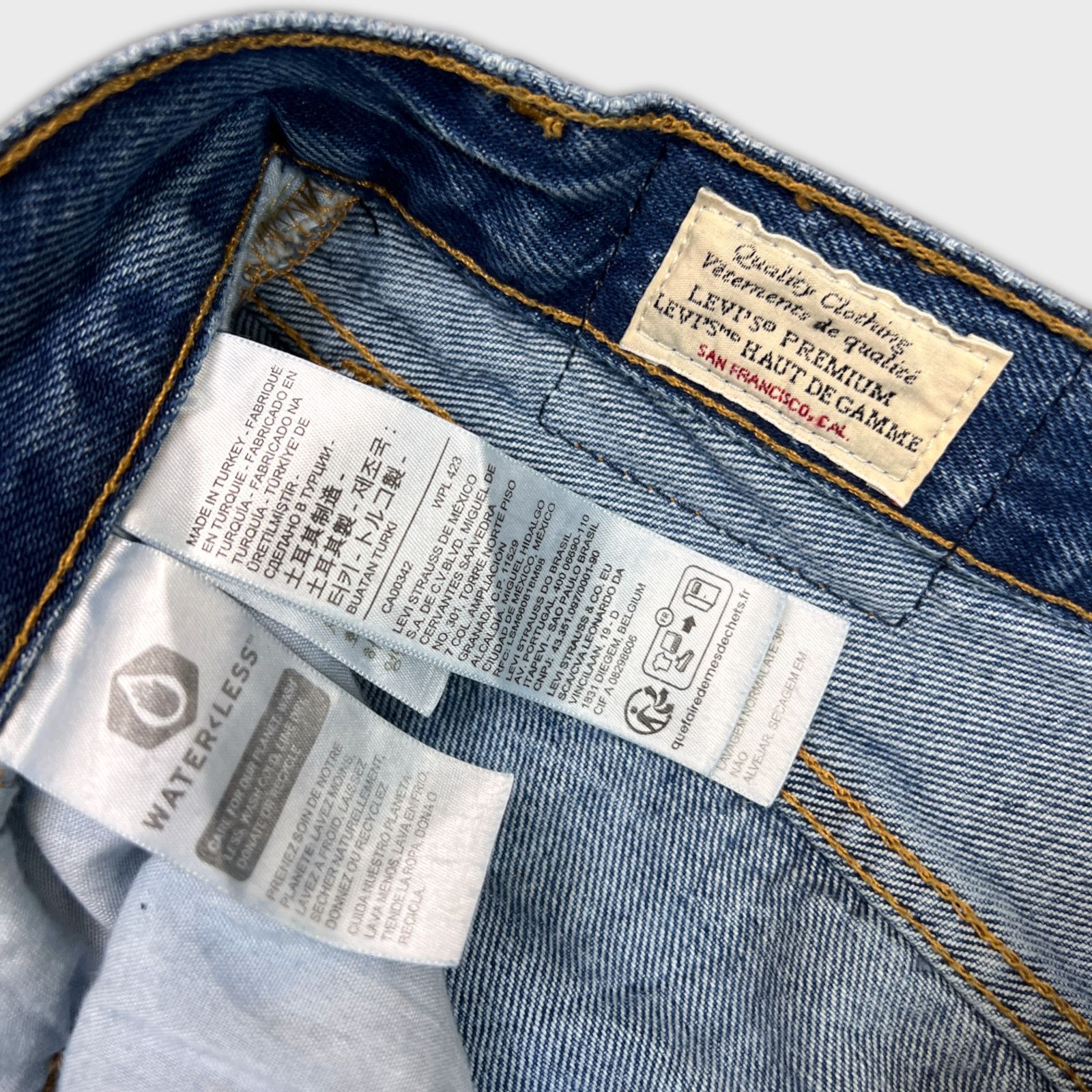 Levi's × Vintage Levi's 501 '90s Jeans 36x30 XX Straight Premium Denim Pant Size US 36 / EU 52 - 9 Thumbnail
