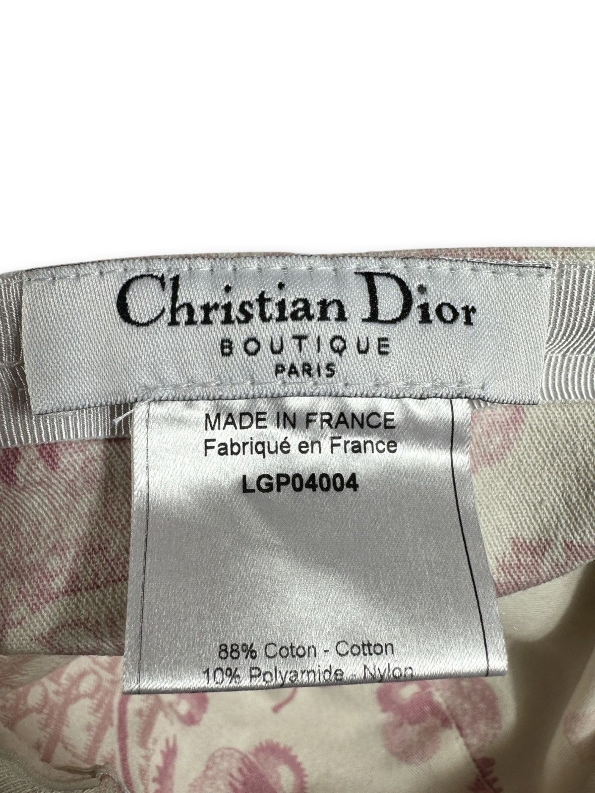 Dior Dior vintage cap Size ONE SIZE - 6 Thumbnail