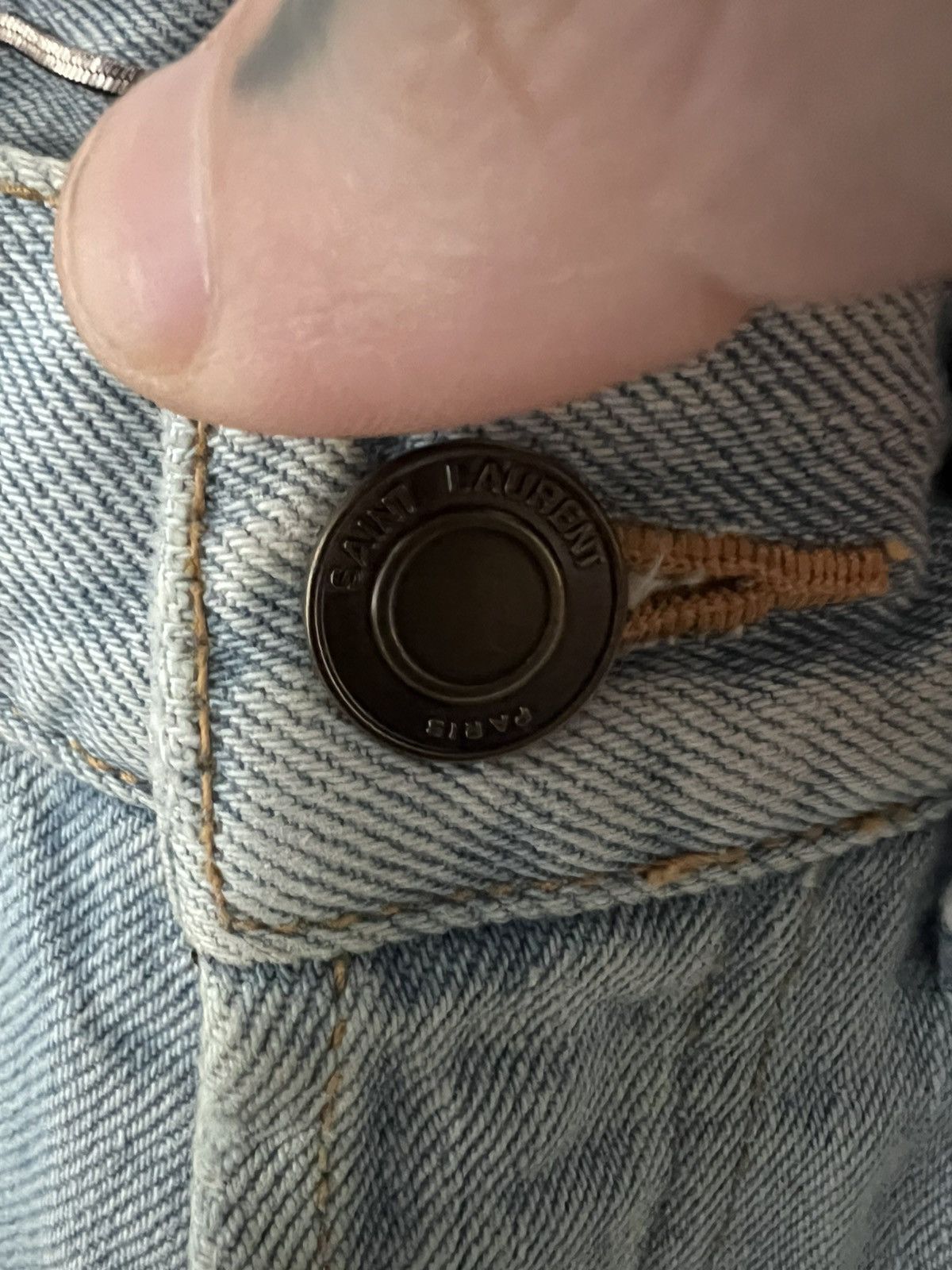 Saint Laurent Paris LOWEST PRICE Japanese Denim Slim Saint Laurent jeans Size US 32 / EU 48 - 5 Thumbnail