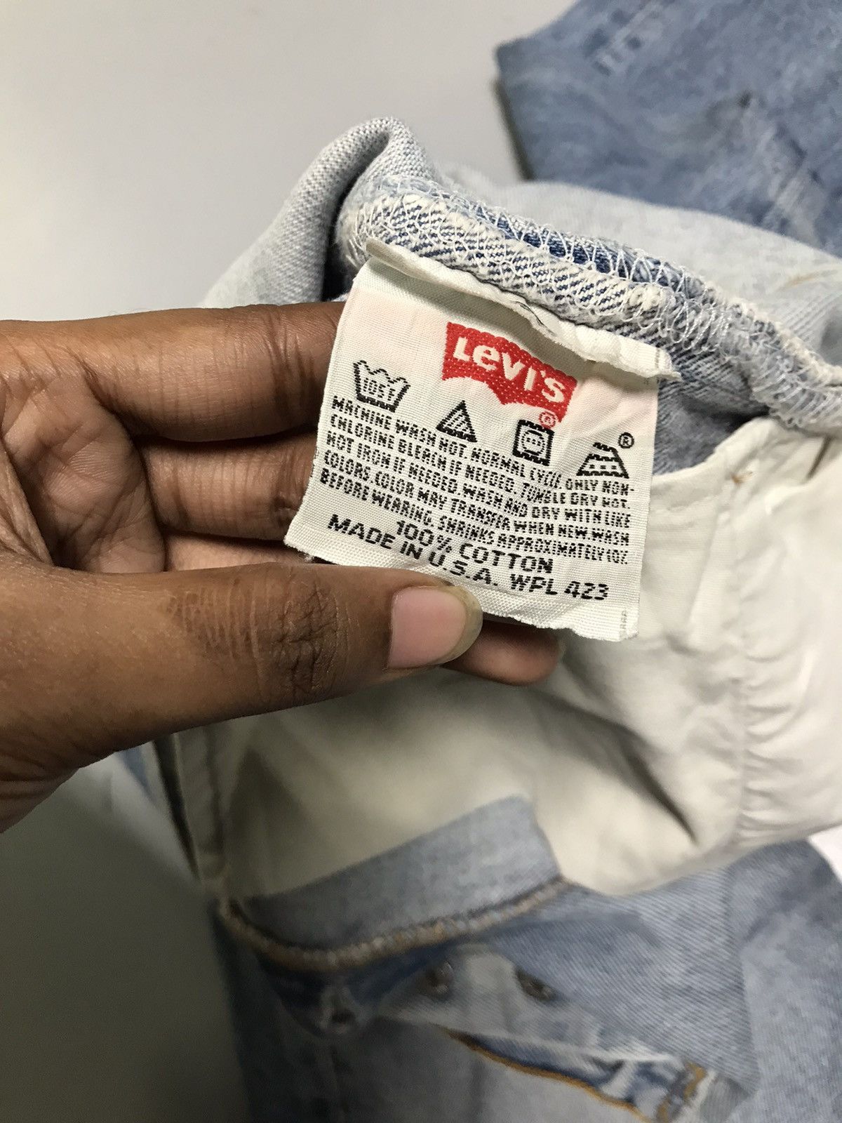 Levi's Vintage Levi’s 501 denim Size US 34 / EU 50 - 8 Thumbnail