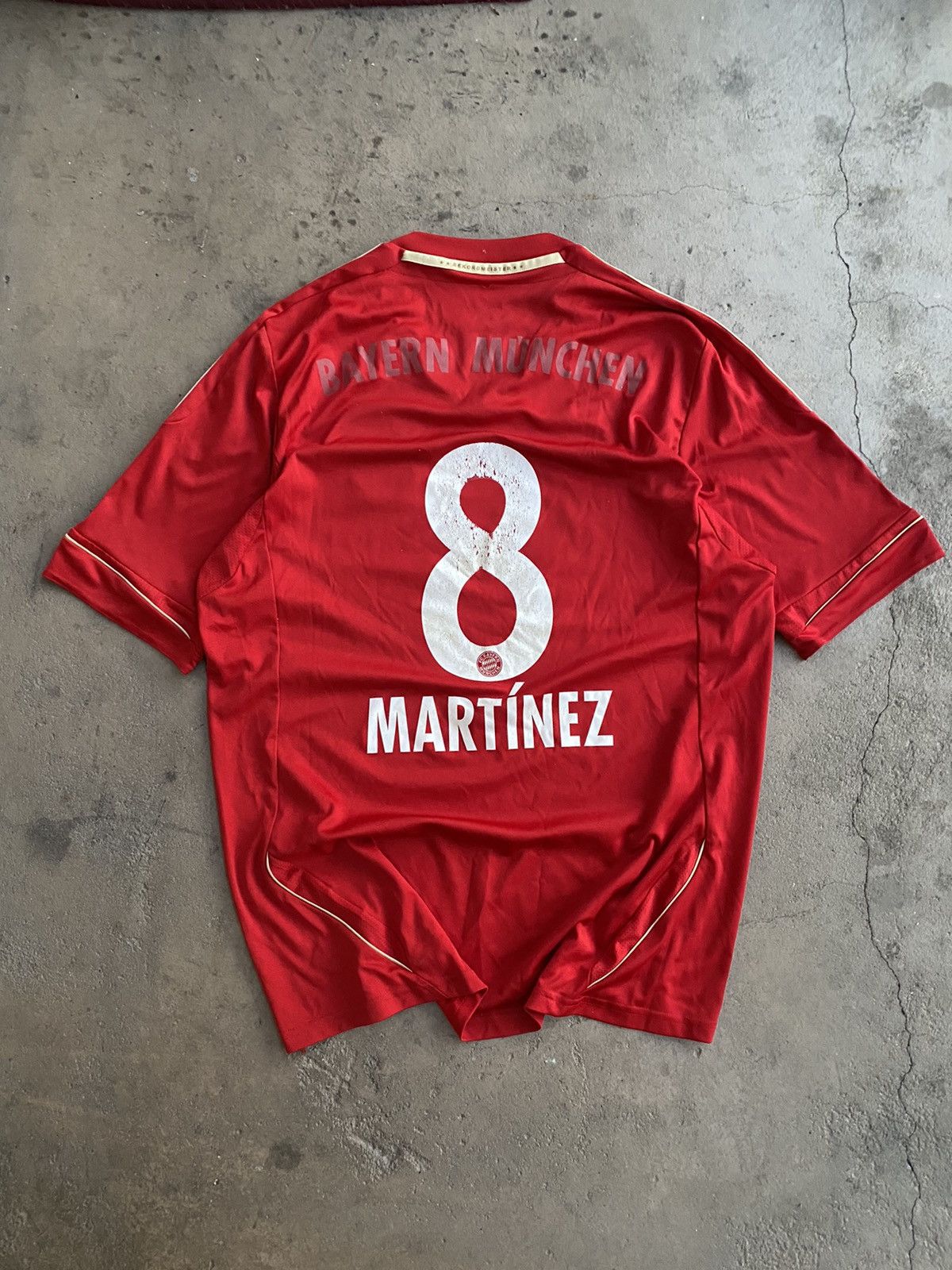 Adidas × Vintage adidas bayern munich munchen 2012/13 Martinez 8 jersey Size US L / EU 52-54 / 3 - 2 Thumbnail