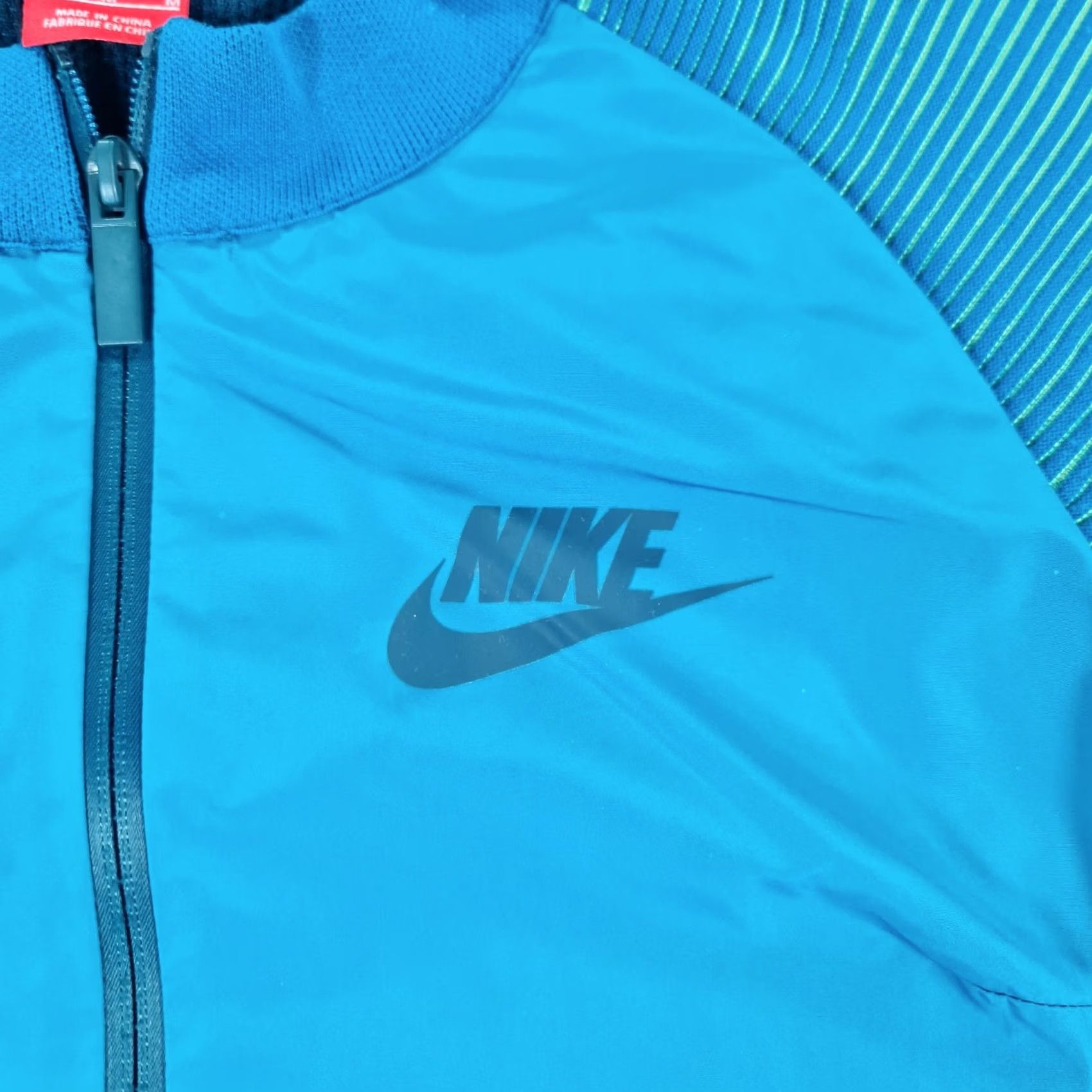 Nike Nike Womens Jacket Blue Medium Hooded Zipped Pockets Track Jacket Short Description 828292 351 Size M / US 6-8 / IT 42-44 - 5 Thumbnail