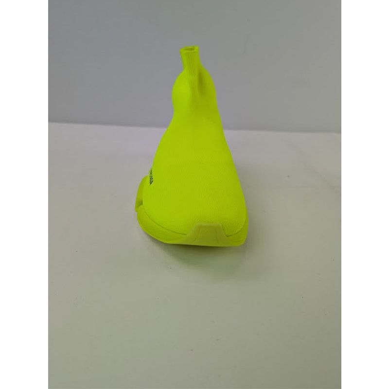 Balenciaga o1rshd1 Speed 2.0 Recycled Knit Sneakers in Fluo Yellow Size US 11 / EU 44 - 14 Thumbnail