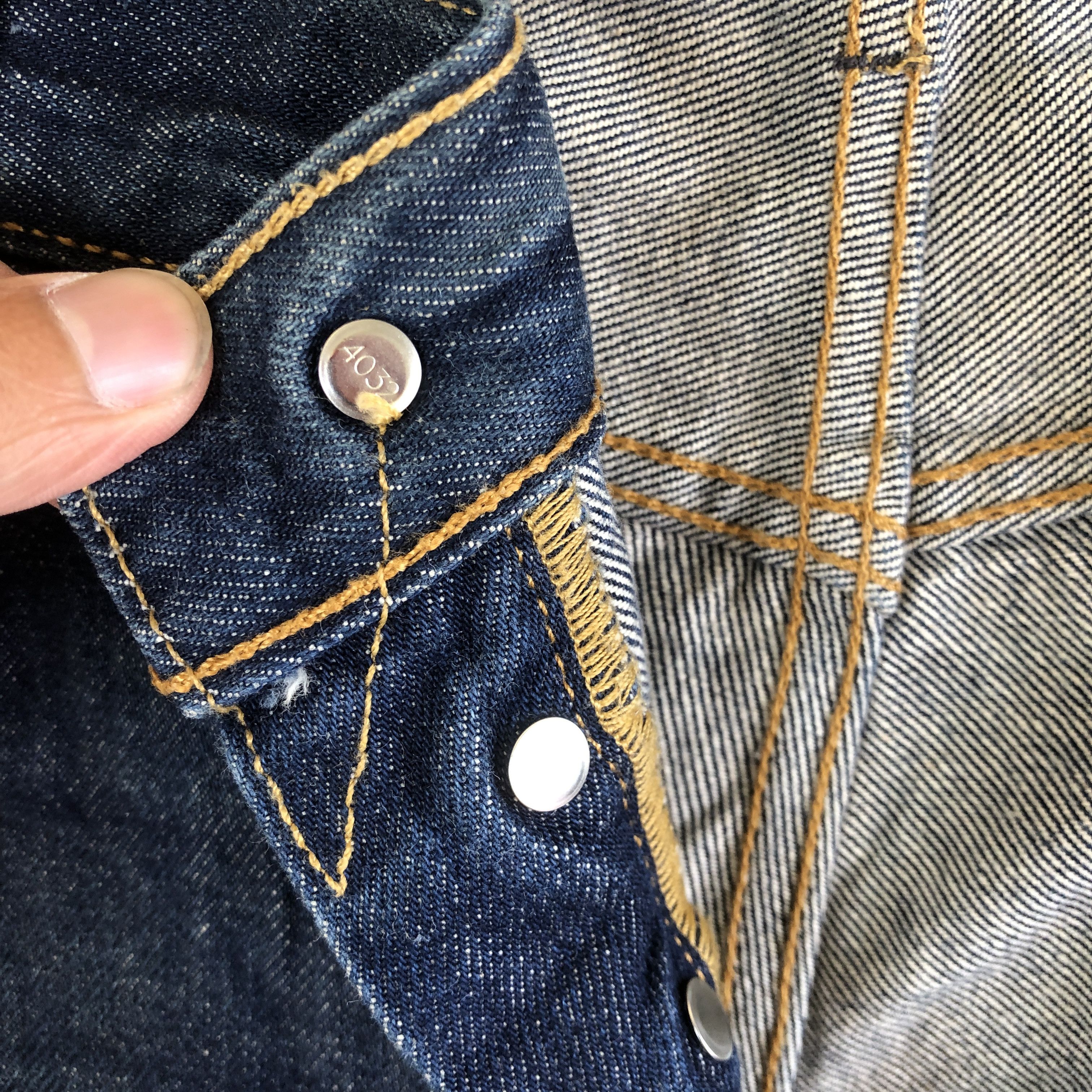 Levi's Vintage Y2K Levis 501 RedTab DarkWash Button Fly Jeans Denim Size US 36 / EU 52 - 7 Thumbnail
