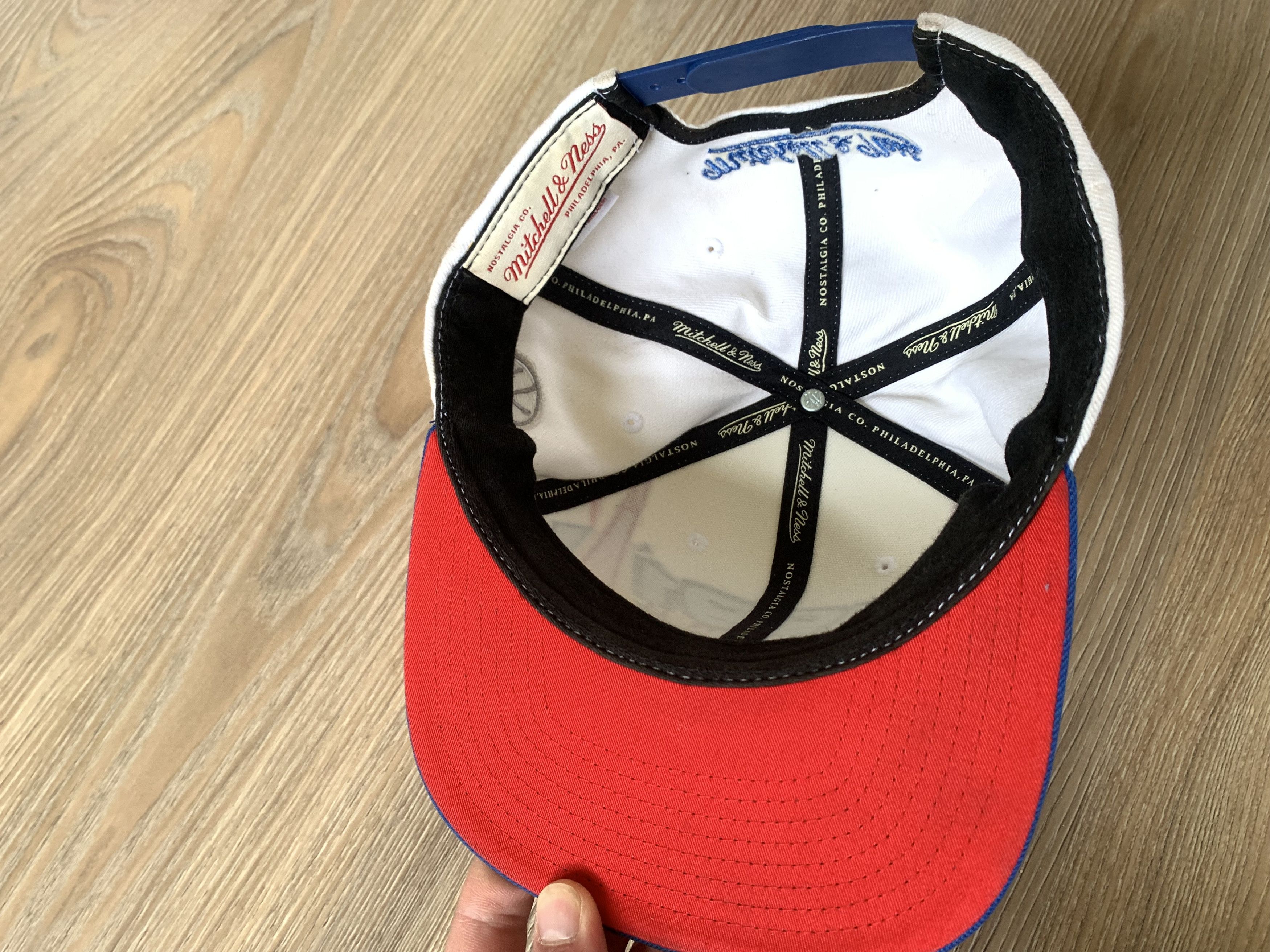 Mitchell & Ness Mitchell & Ness Ticket Burst Snapback All-Star White Size ONE SIZE - 7 Thumbnail