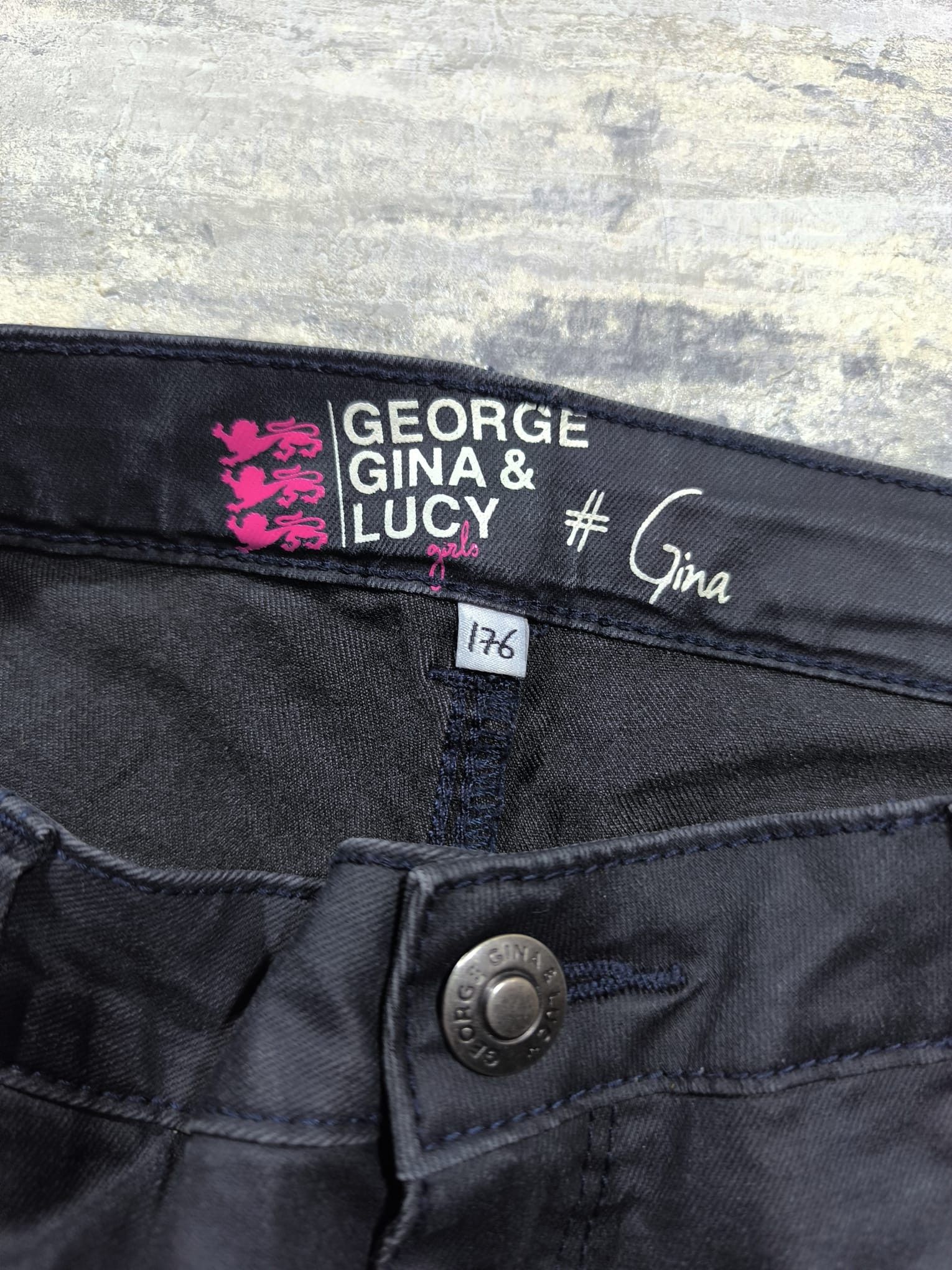 George Gina & Lucy GGL Moto Type Jeans Indie Sleaze Hedi Girl Lowrise Size 30" / US 8 / IT 44 - 8 Thumbnail