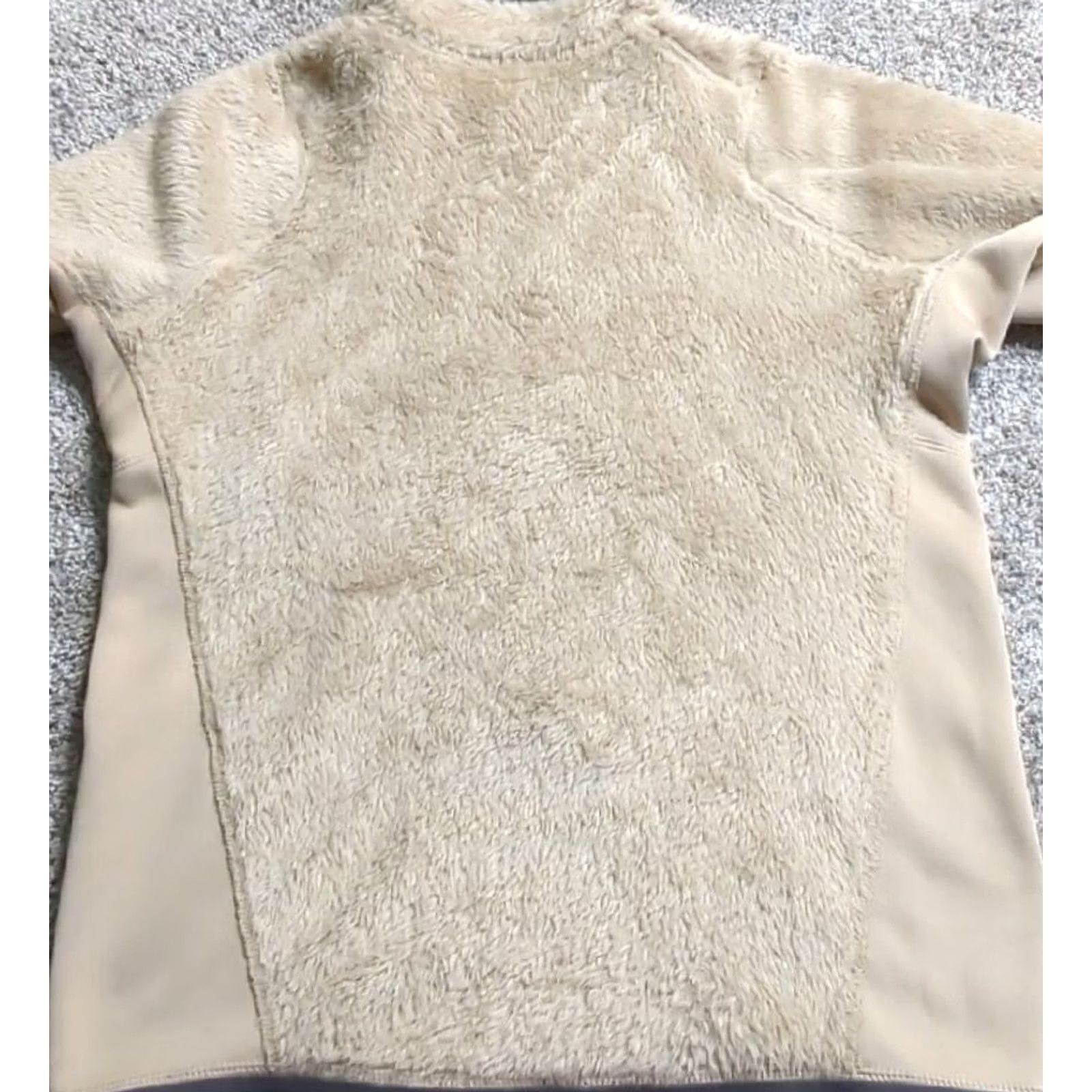 Patagonia VINTAGE Patagonia R2 Regulator Polartec Fleece Jacket Hybrid Deep Pile Oatmeal SML Mens Small Beige Size US S / EU 44-46 / 1 - 8 Thumbnail