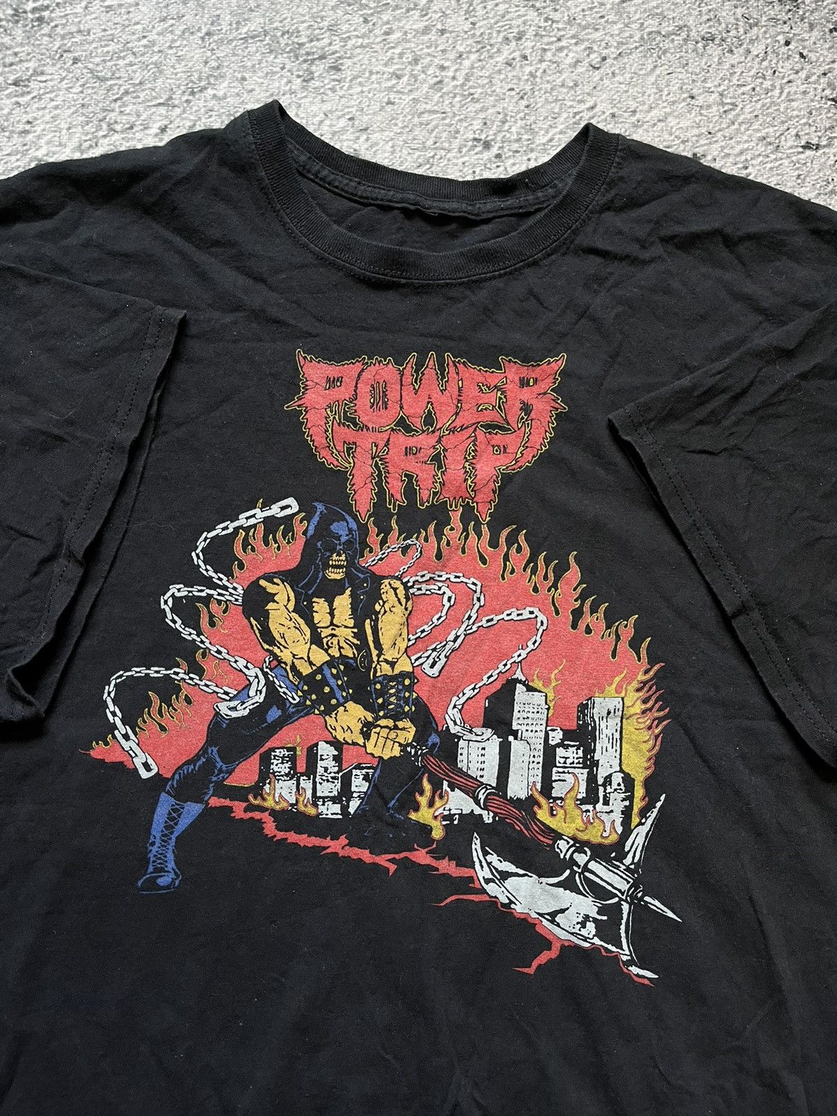 Vintage Power Trip Manifest Decimation Size US L / EU 52-54 / 3 - 1 Thumbnail