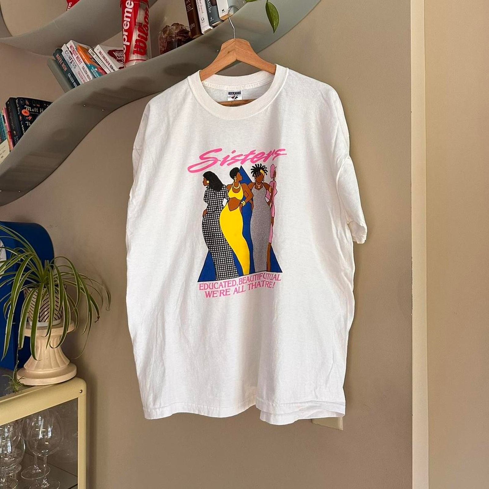 Jerzees × Vintage Vintage Sisters African American Women Empowerment Shirt Size US XL / EU 56 / 4 - 1 Thumbnail