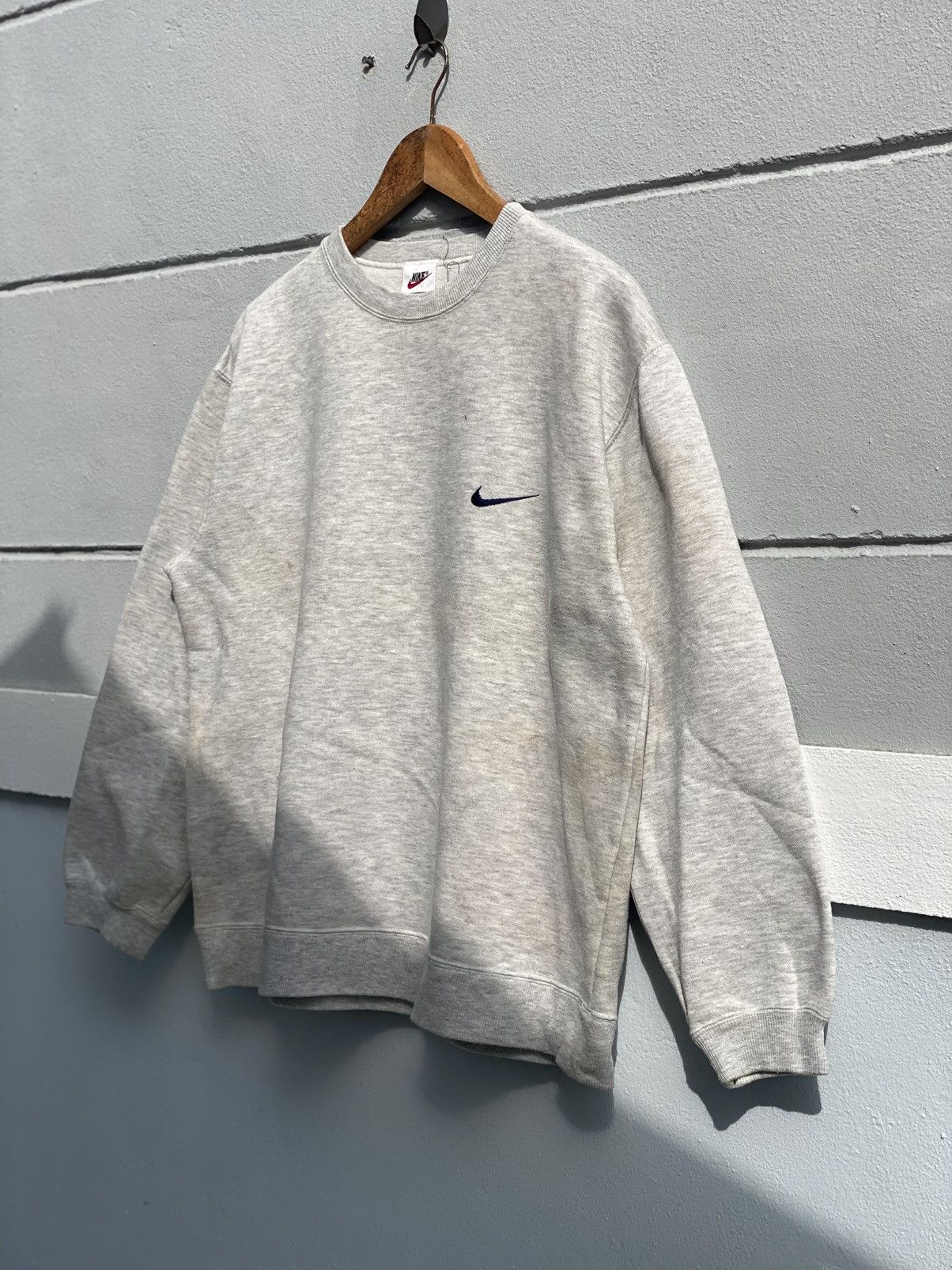 Nike 👌Vintage 90s Nike swoosh Size US L / EU 52-54 / 3 - 2 Thumbnail