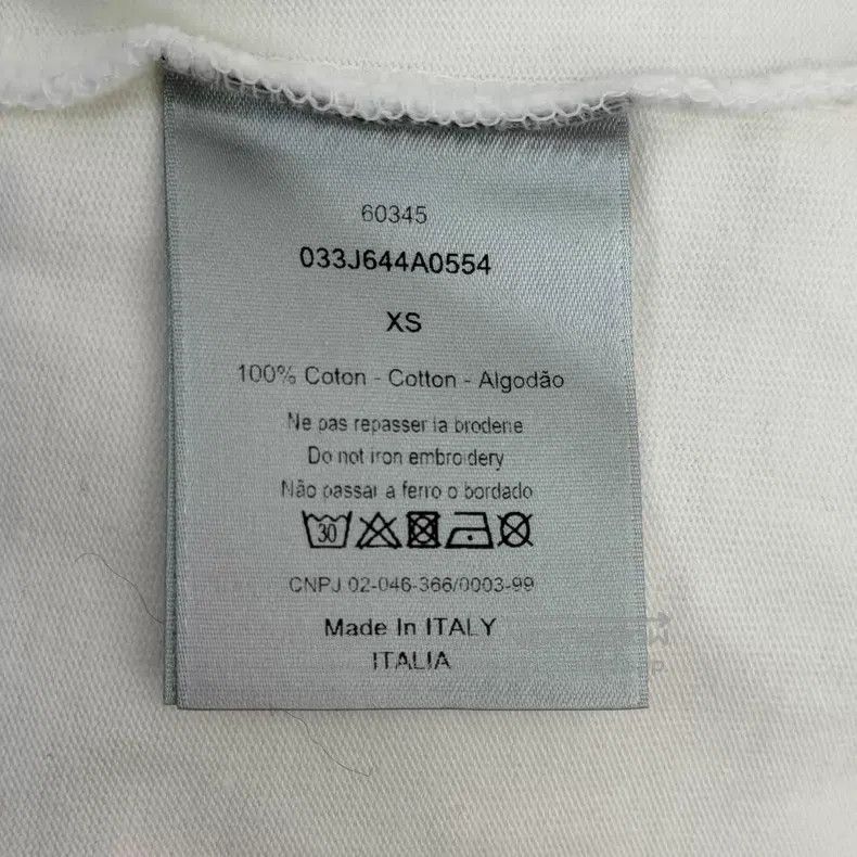 Dior Dior White embroidered bee skull short sleeves Size US XS / EU 42 / 0 - 6 Thumbnail