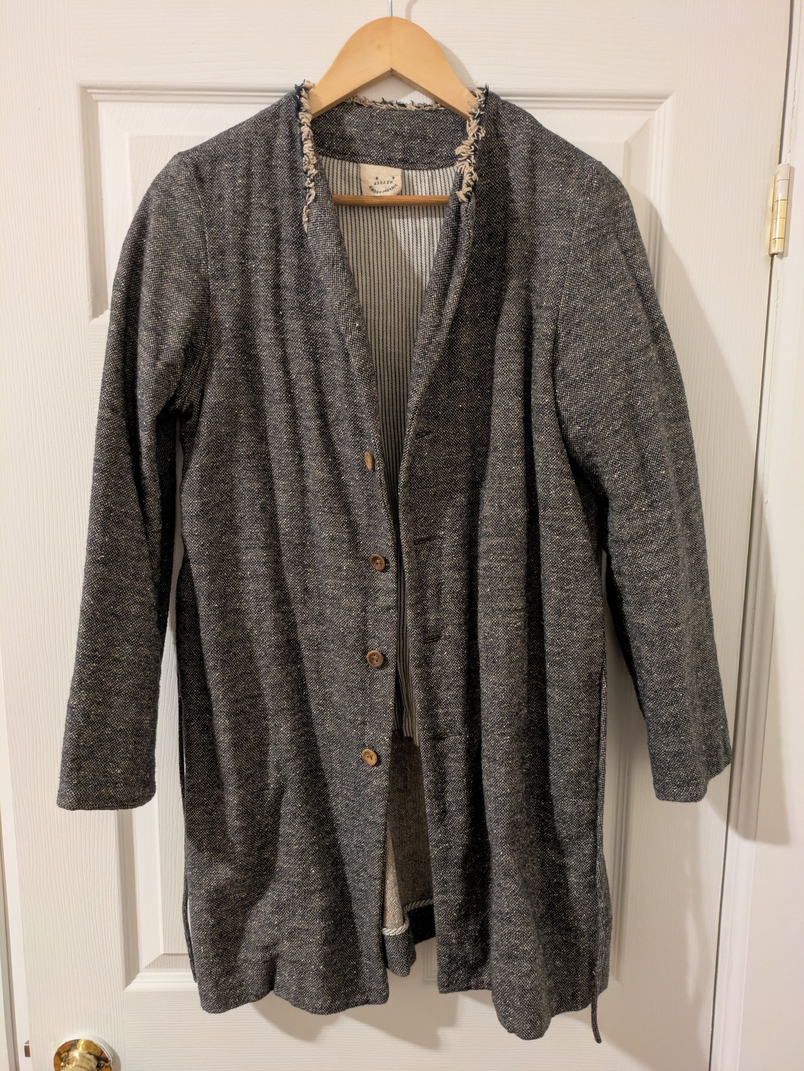 45rpm Grey 45pm Collarless Jacket Size US S / EU 44-46 / 1 - 1 Thumbnail