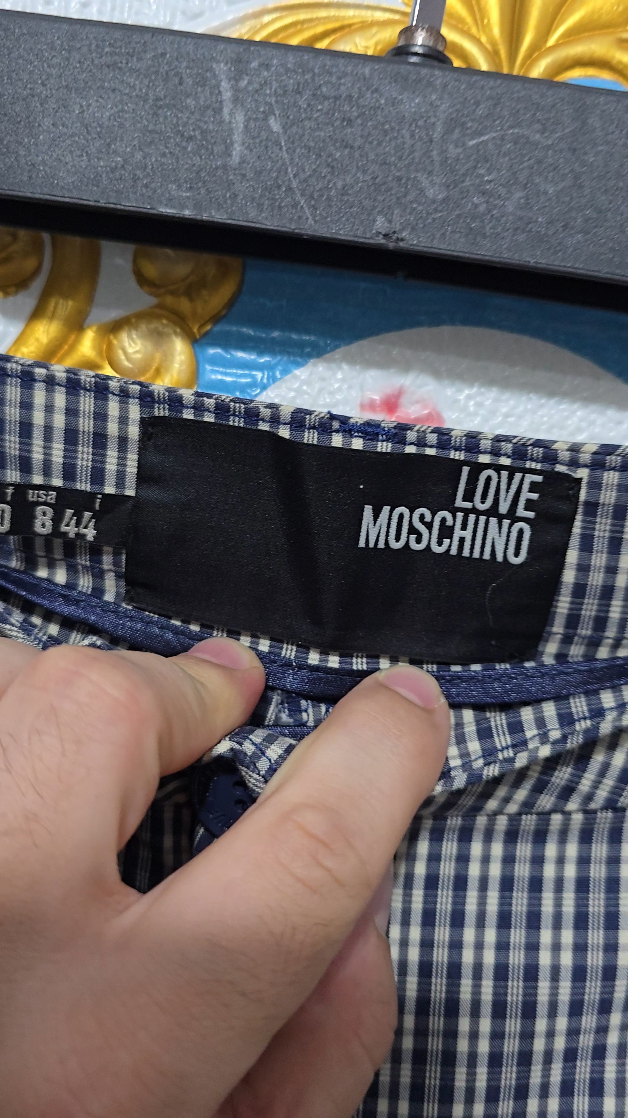 Love Moschino Love Moschino VINTAGE ,black and white checkered slim-leg Size 30" / US 8 / IT 44 - 9 Thumbnail