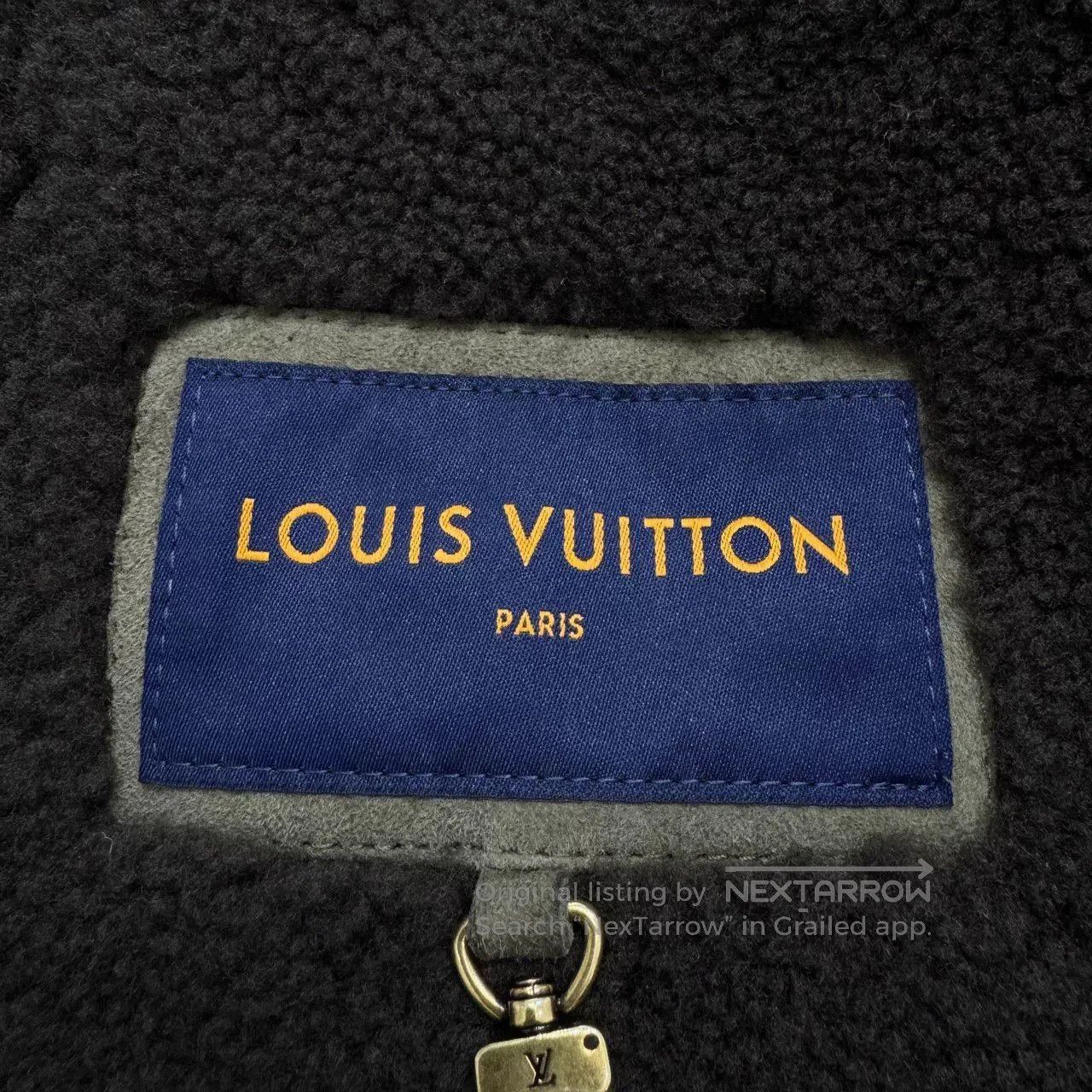 Louis Vuitton louis vuitton faux fur jacket in green. Size US M / EU 48-50 / 2 - 3 Thumbnail