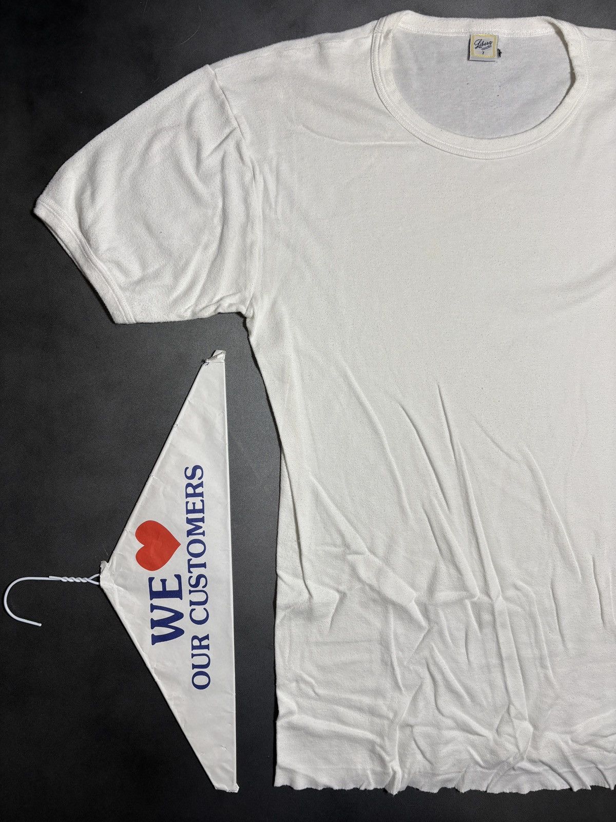 Vintage Vintage Italian Undershirt 1980s Blank Tee Made in Italy Dou Size US M / EU 48-50 / 2 - 13 Thumbnail