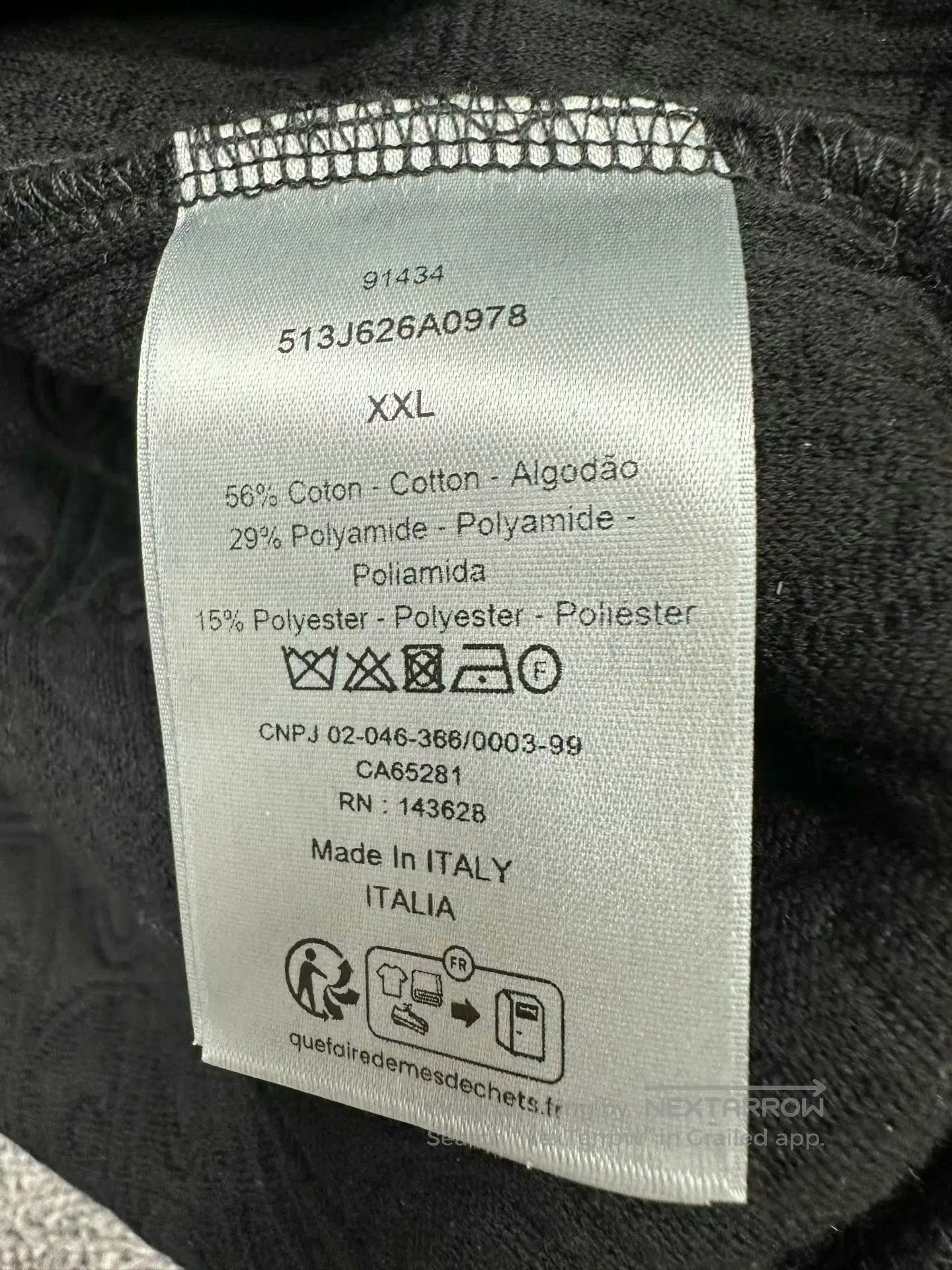 Dior dior embossed logo hoodie in black. Size US XXL / EU 58 / 5 - 4 Thumbnail