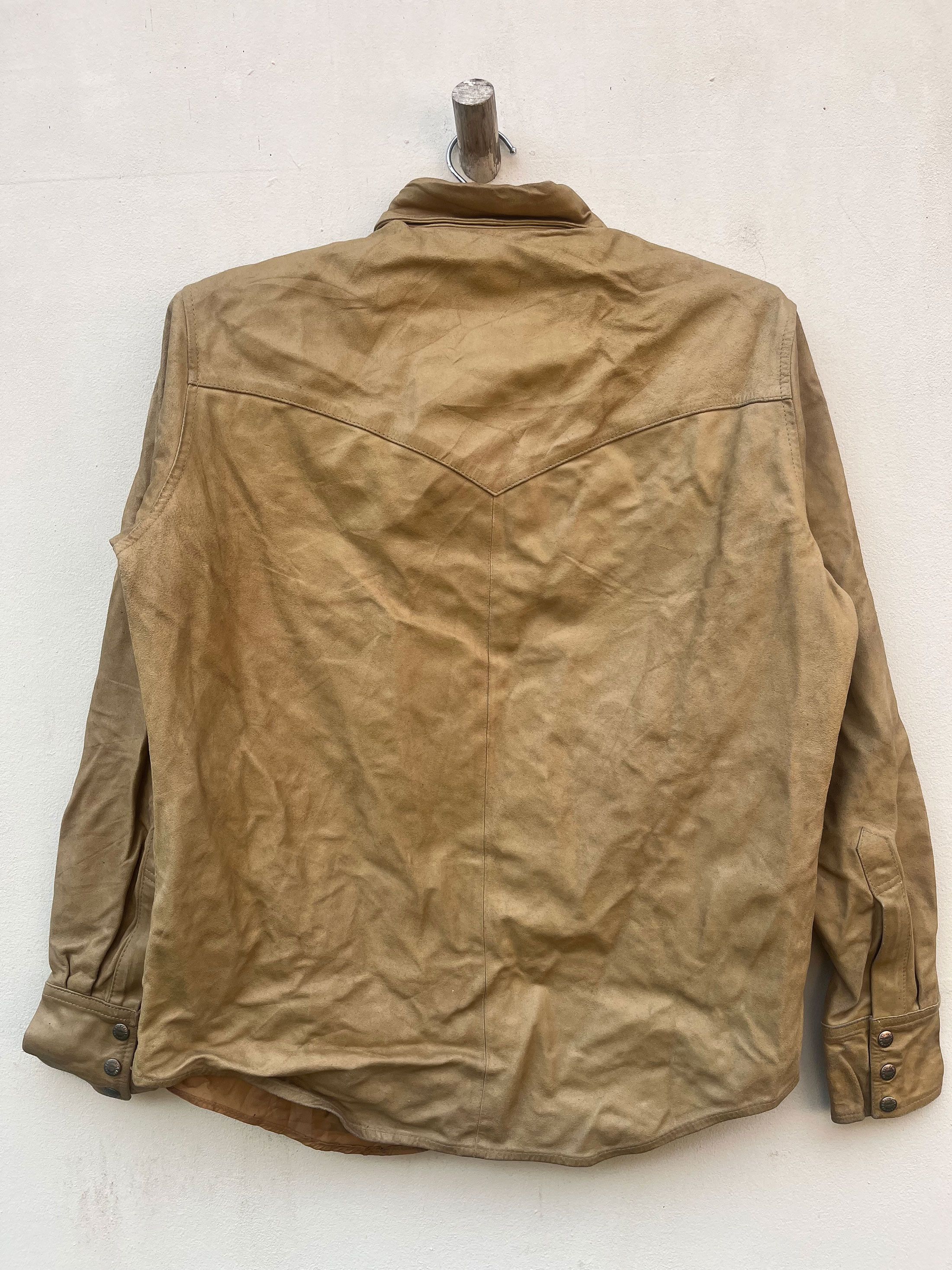 Katharine Hamnett London Katherine Hamnet Leather American Long Sleeve Snap Button Size US M / EU 48-50 / 2 - 5 Thumbnail