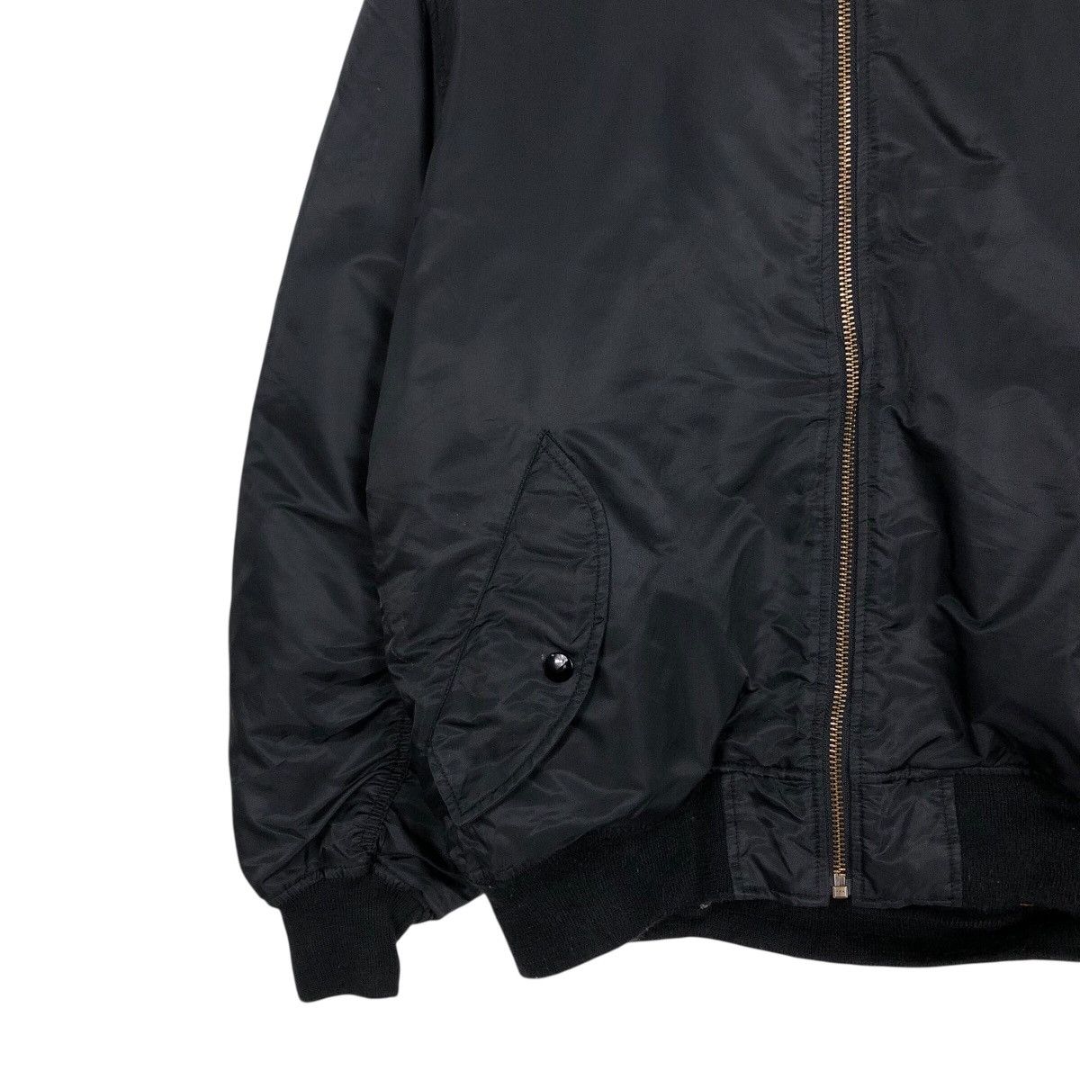 Japanese Brand 📌Vintage Fly Bomber Jacket Military Uniqlo Issey Miyake Size US M / EU 48-50 / 2 - 5 Thumbnail