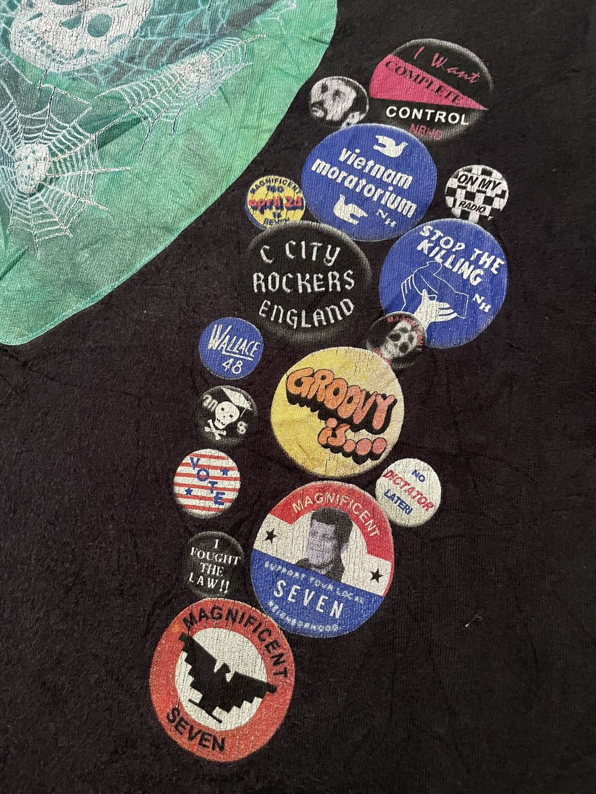 Japanese Brand × Neighborhood Neighborhood Punk Protest Pins Illusion Tshirt Size US L / EU 52-54 / 3 - 3 Thumbnail