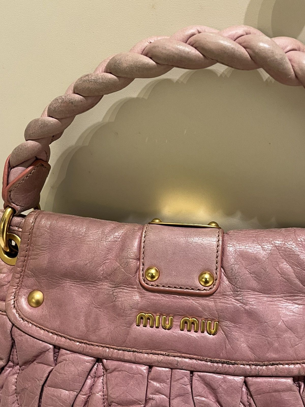 Miu Miu MIU MIU METALASSE BAG Size ONE SIZE - 5 Thumbnail