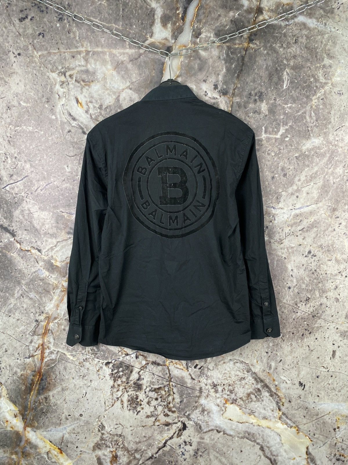 Balmain Men’s Balmain Shirt Button Up Luxury Streetwear Size Medium Size US M / EU 48-50 / 2 - 9 Thumbnail