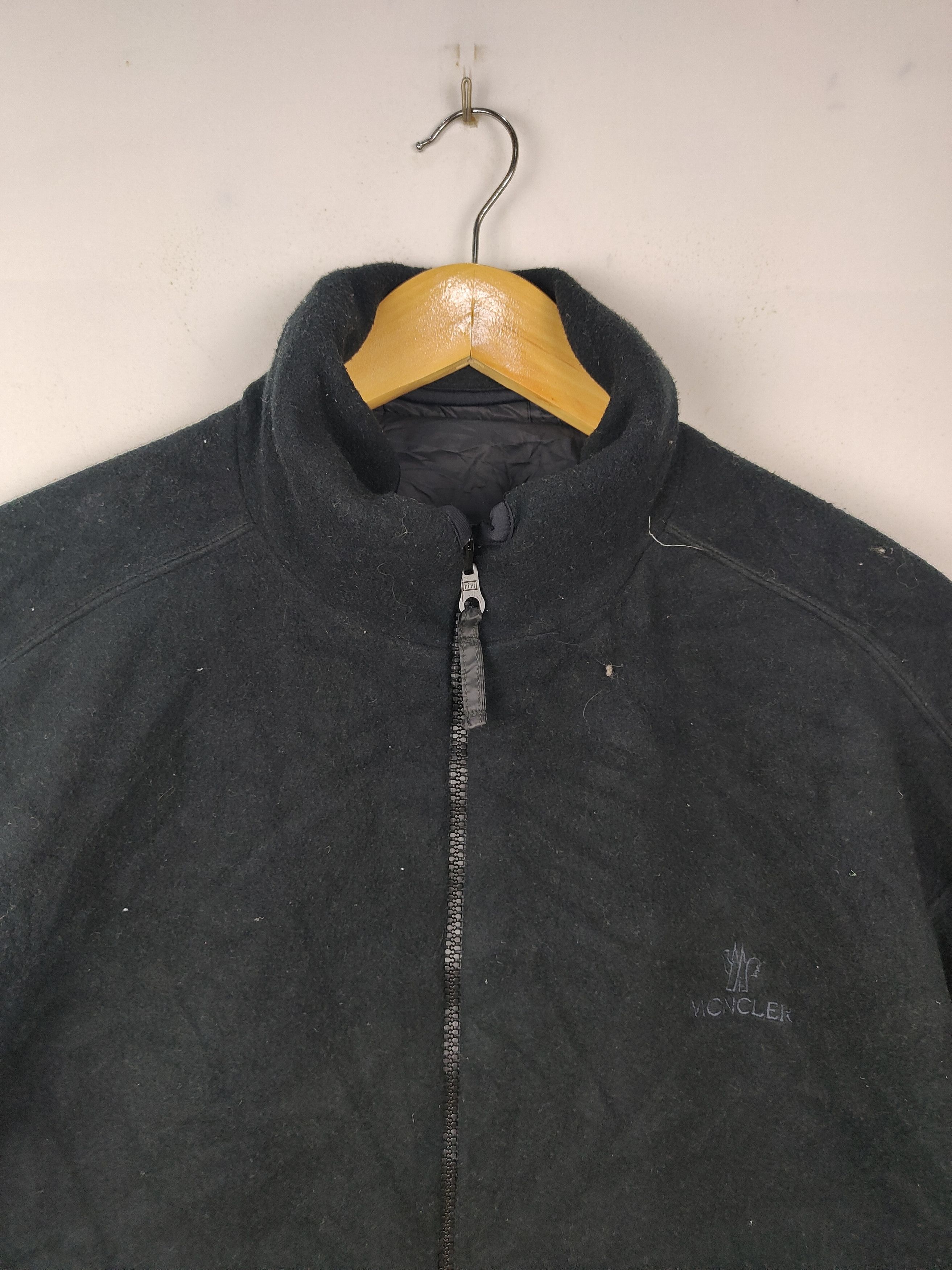 Moncler Vintage Moncler Reversible Blouson nylon - Fleece Jacket Size US M / EU 48-50 / 2 - 12 Thumbnail