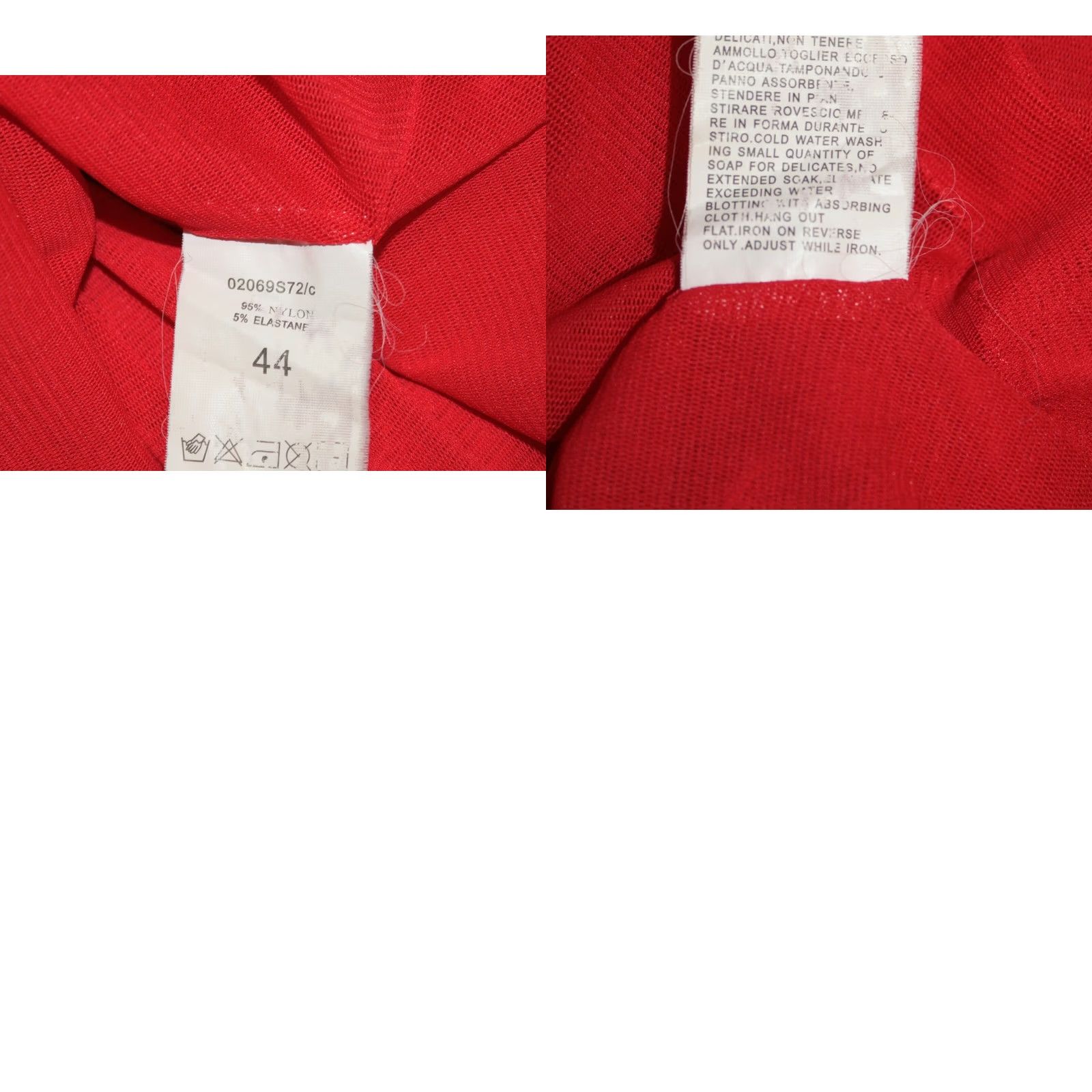 Vintage Save the Queen Dress Womens Red L Dress Knee Length XS? Wait. Size L / US 10 / IT 46 - 8 Thumbnail
