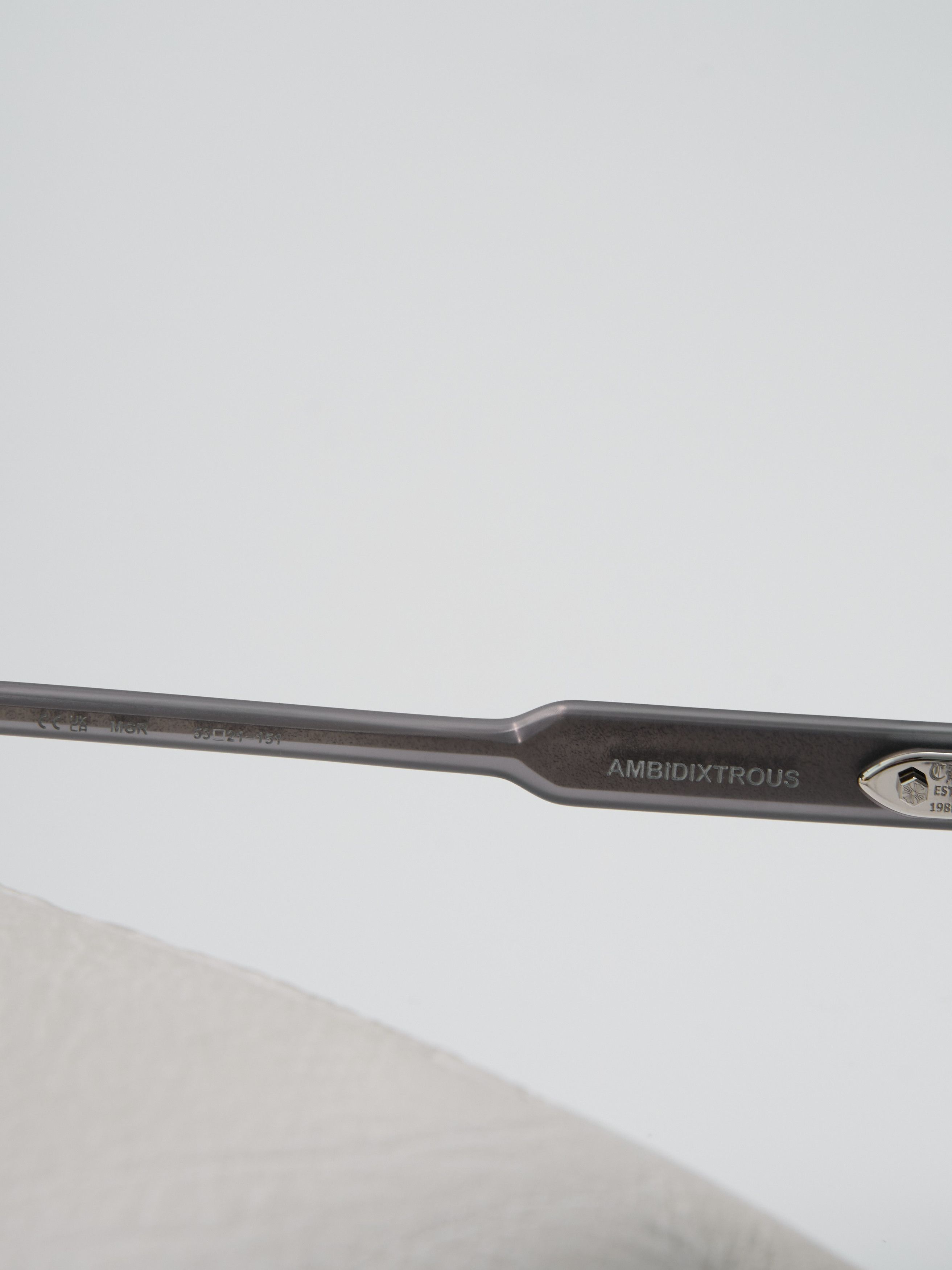 Chrome Hearts CHROME HEARTS AMBIDIXTROUS MATTE GRAPHITE Size ONE SIZE - 7 Thumbnail